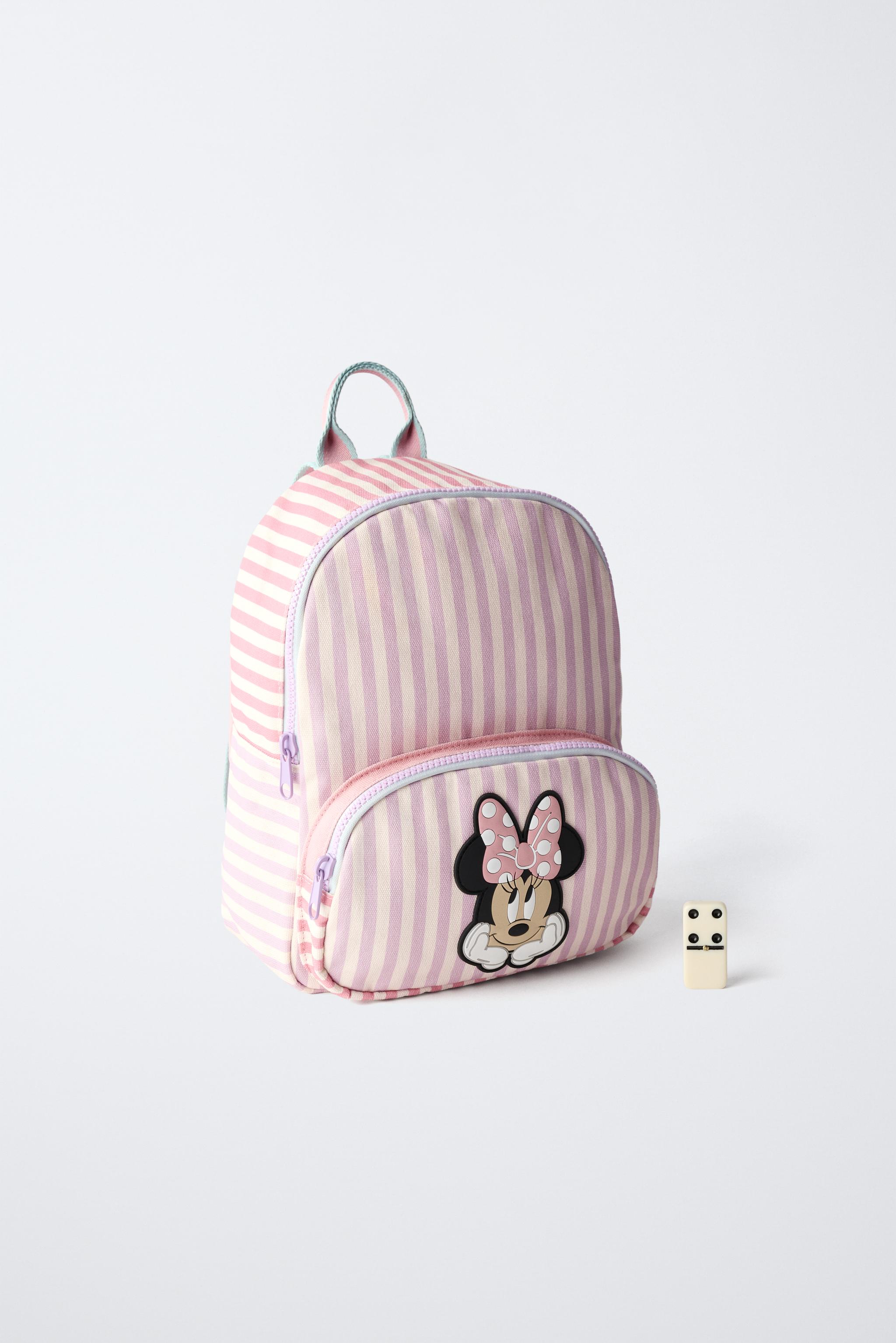 MINNIE MOUSE © DISNEY STRIPED BACKPACK