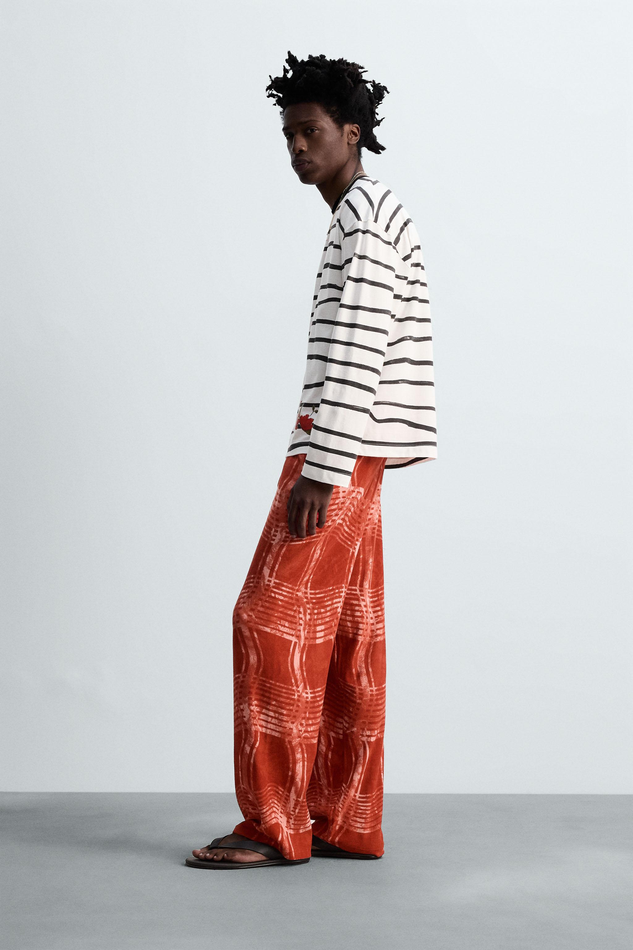 GRAPHIC PRINT KNIT PANTS © OTIS KWAME KYE QUAICOE