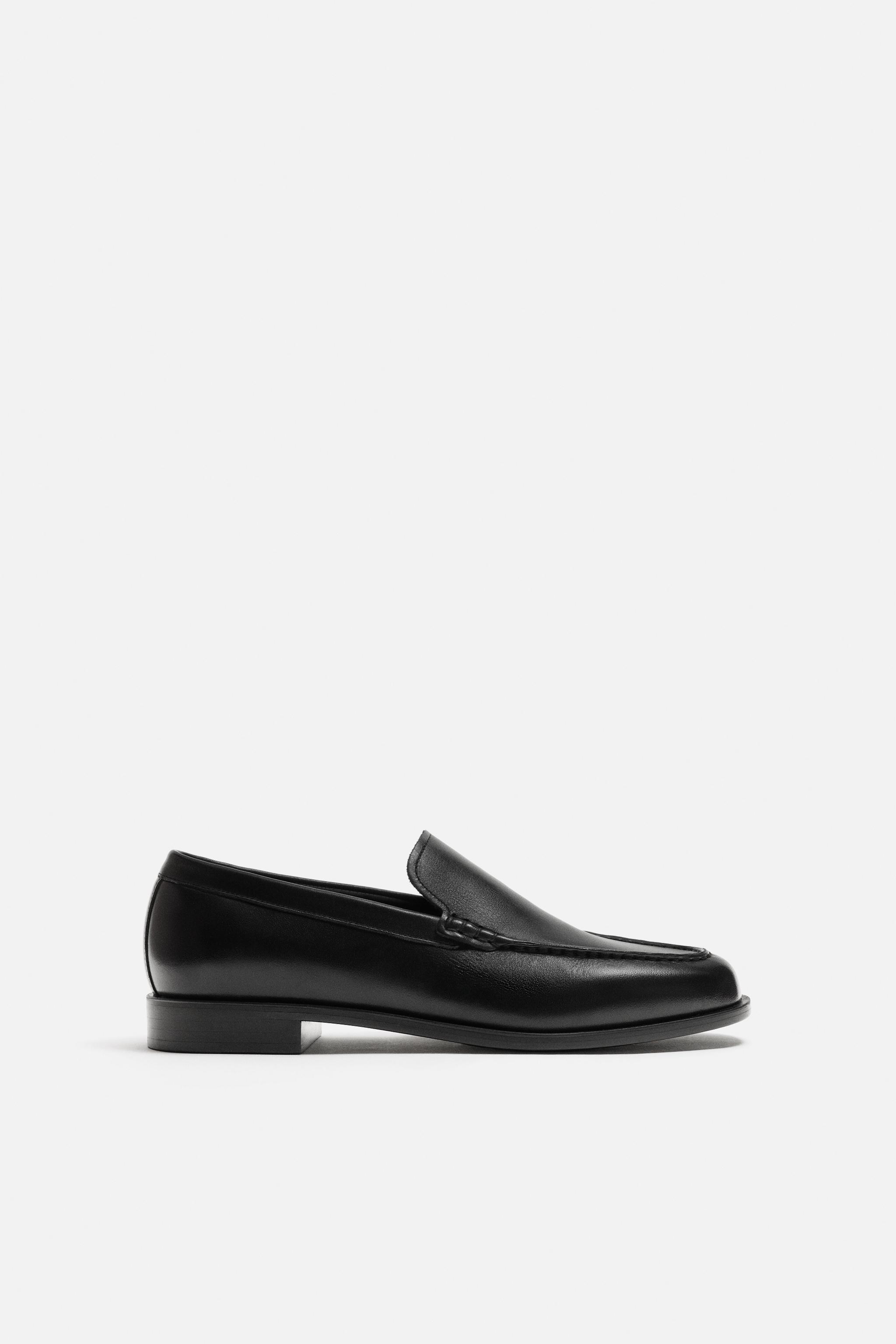 LEATHER DRESS LOAFERS