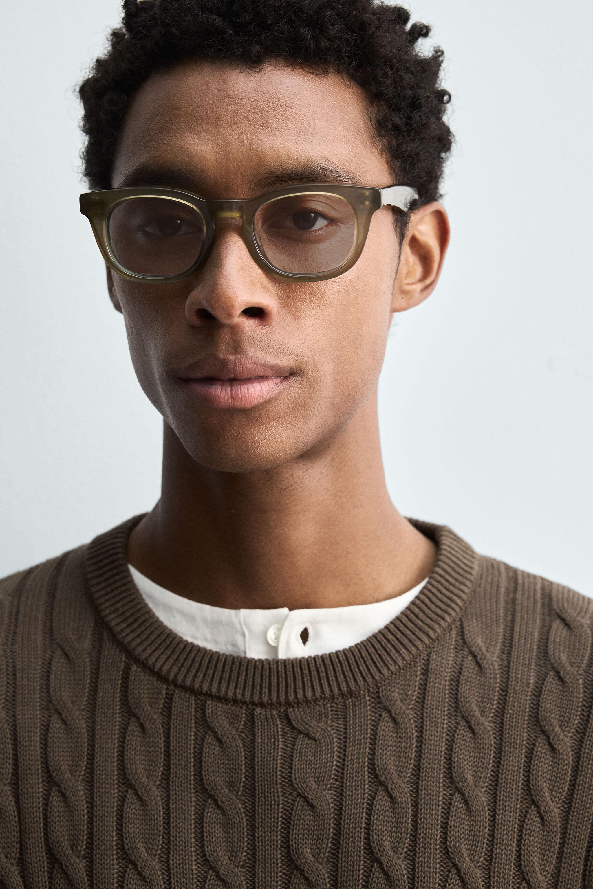 COTTON-HEMP TEXTURED SWEATER