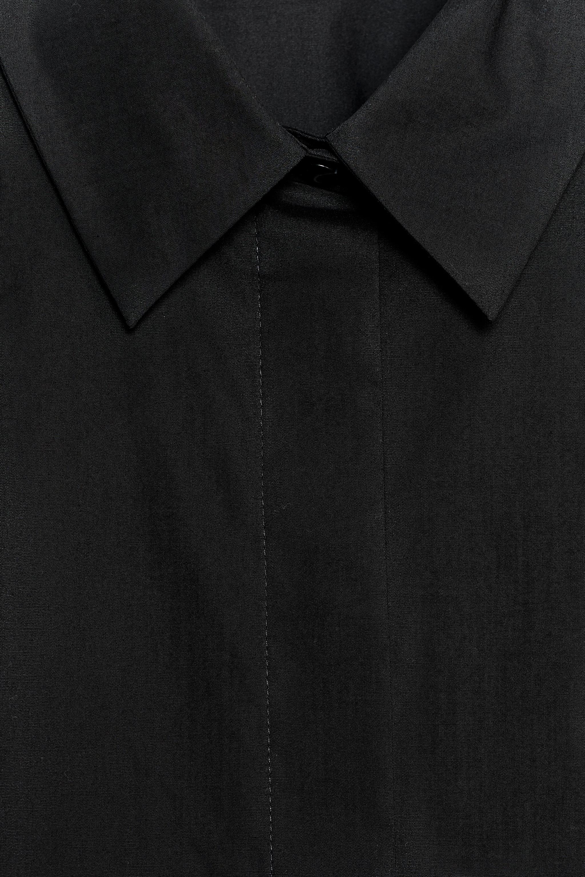 WIDE SLEEVE POPLIN SHIRT