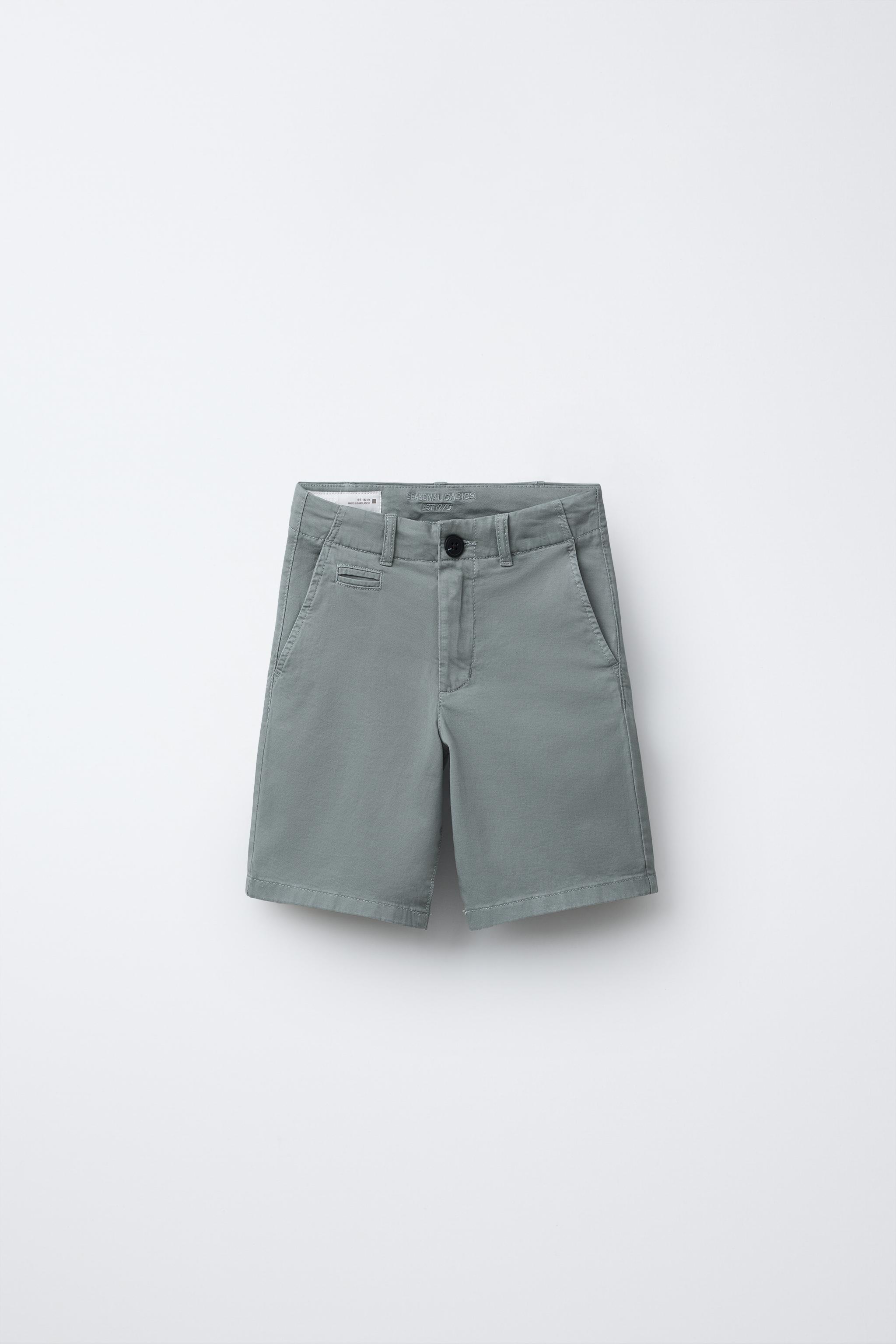 BASIC SLIM FIT CHINO SHORTS