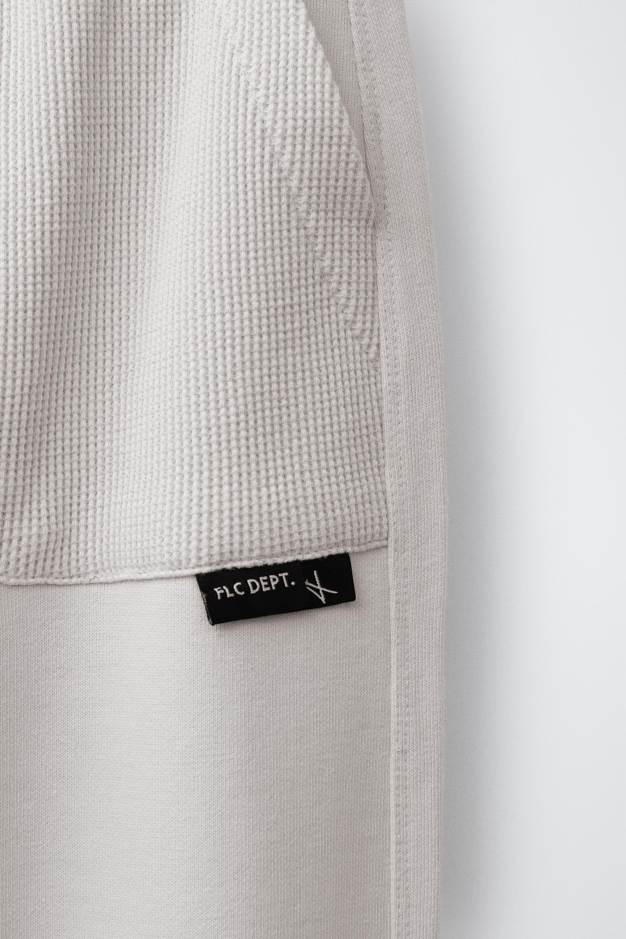 COMBINATION WAFFLE JOGGER PANTS