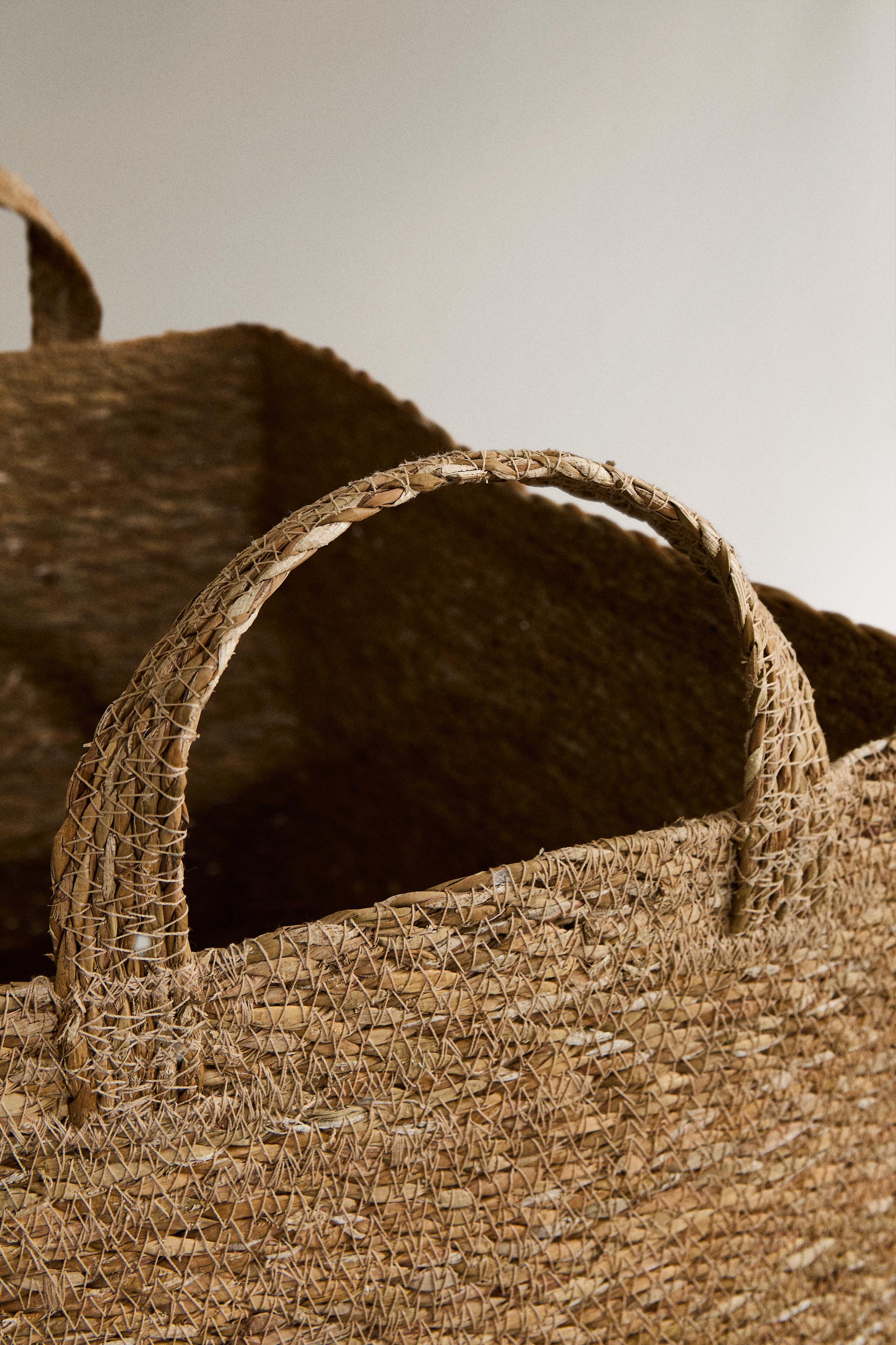 RECTANGULAR SEAGRASS BASKET
