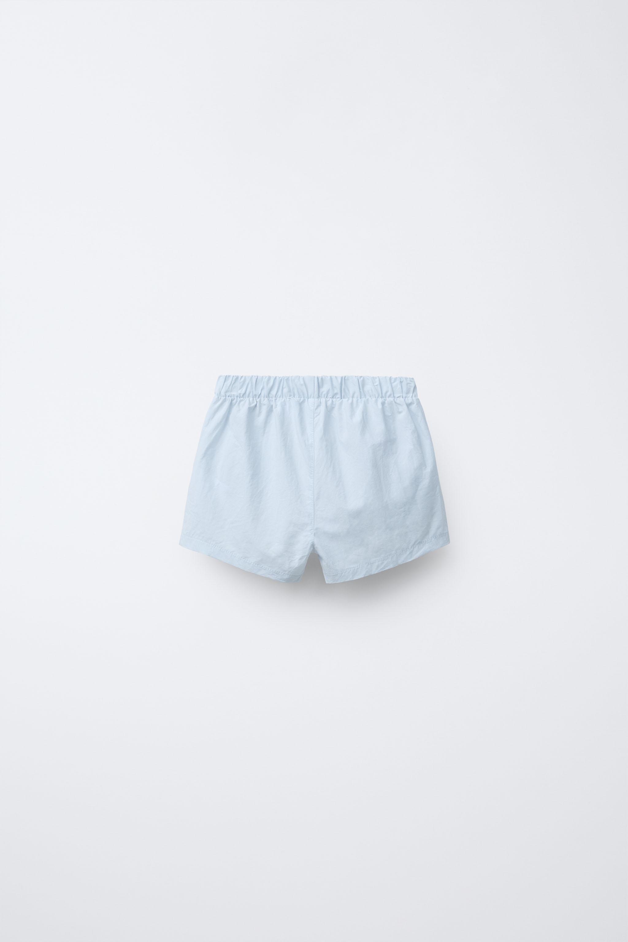 POPLIN SHORTS