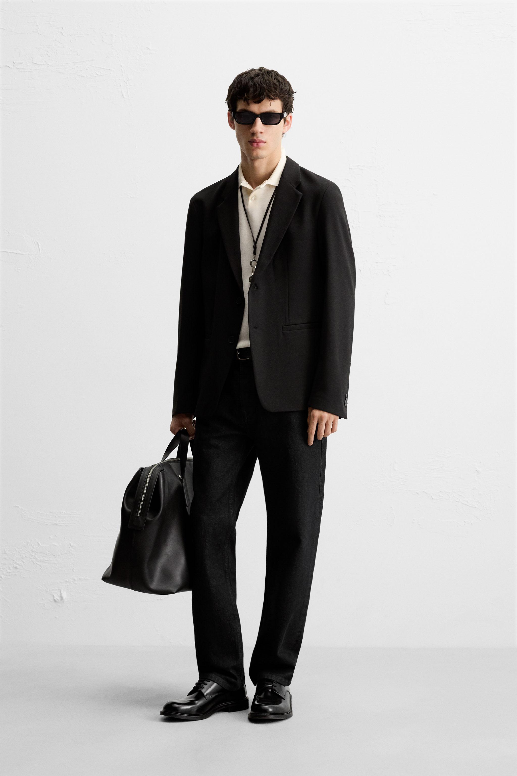 SLIM FIT STRETCH BLAZER