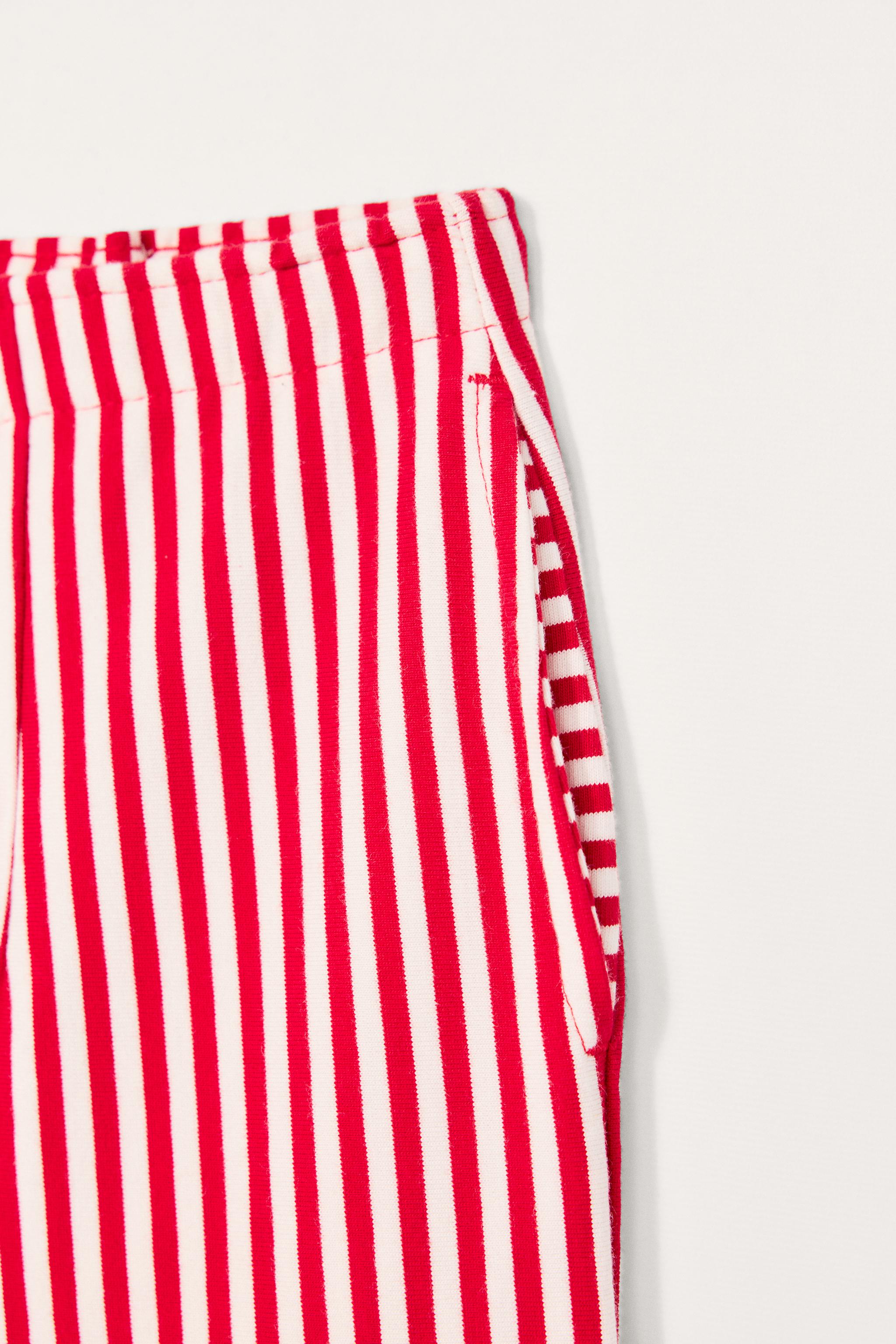 LIMITED EDITION STRIPED BALLOON PANTS