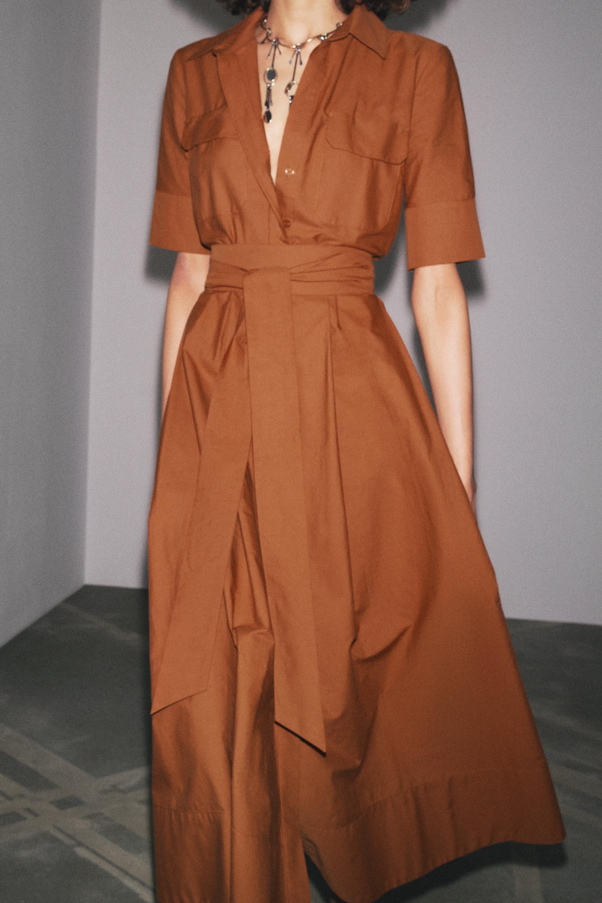 ZW COLLECTION POPLIN SHIRTDRESS