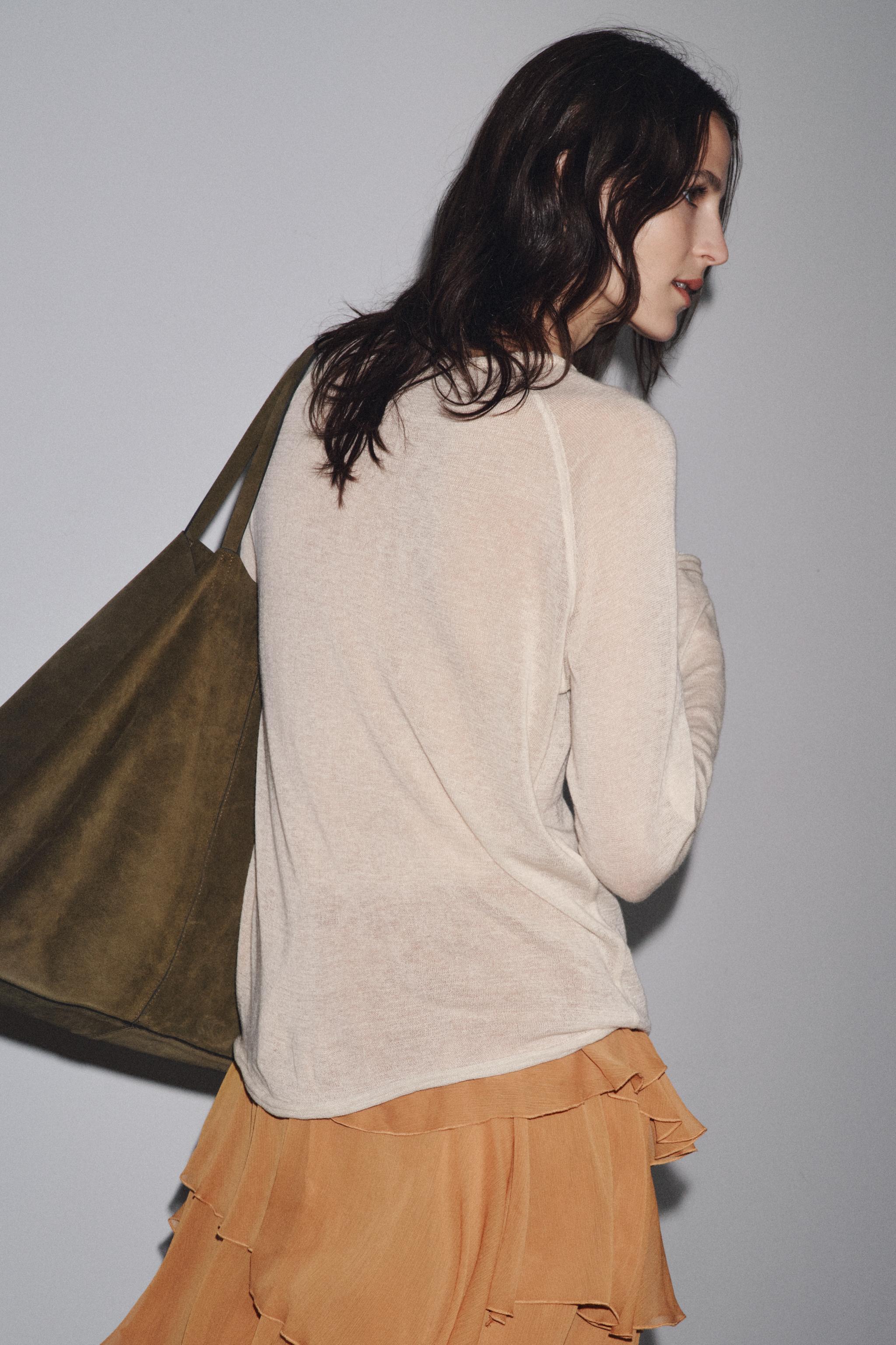 LONG SLEEVE T-SHIRT WITH WOOL
