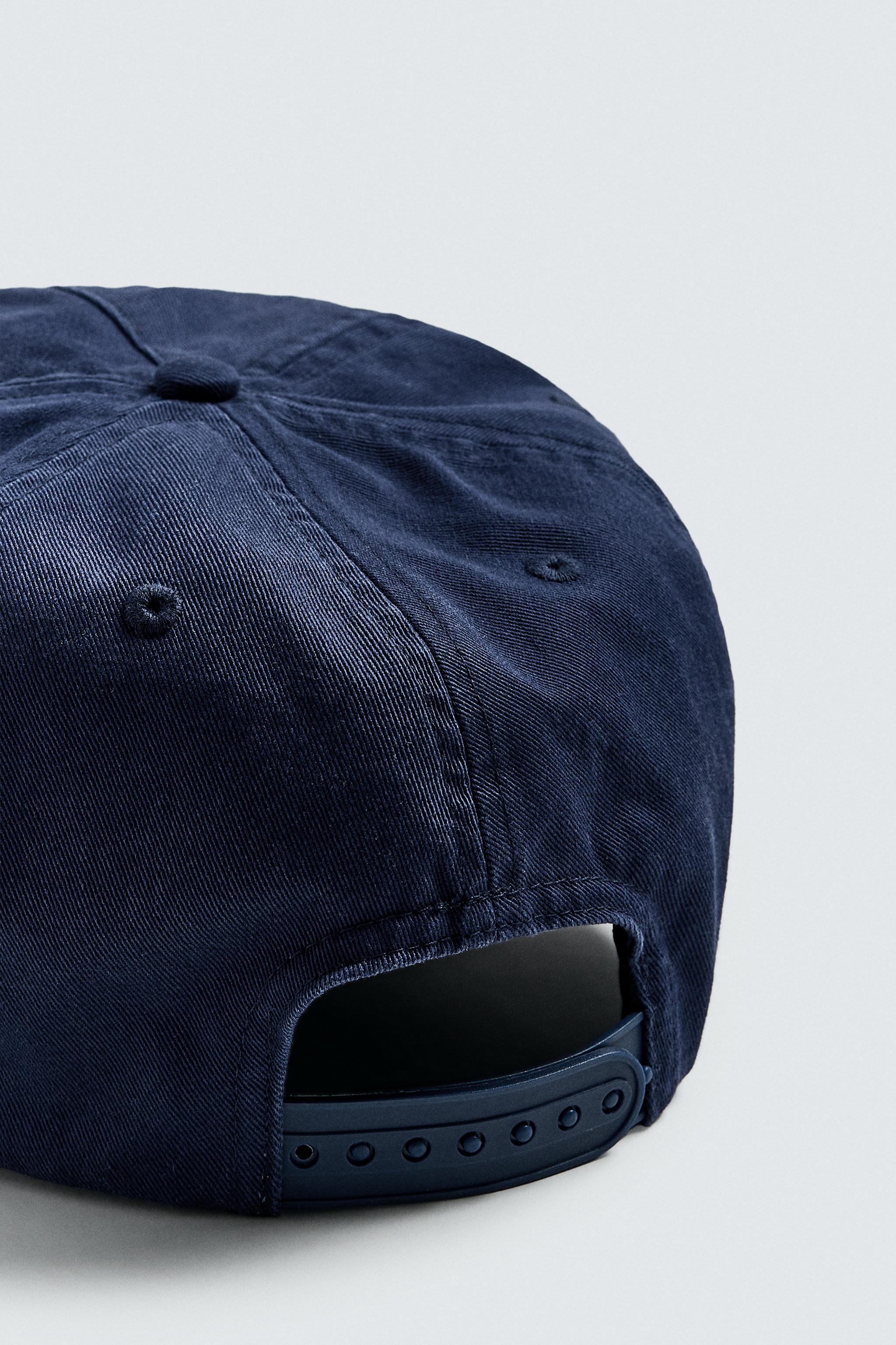 WASHED EMBROIDERED CAP