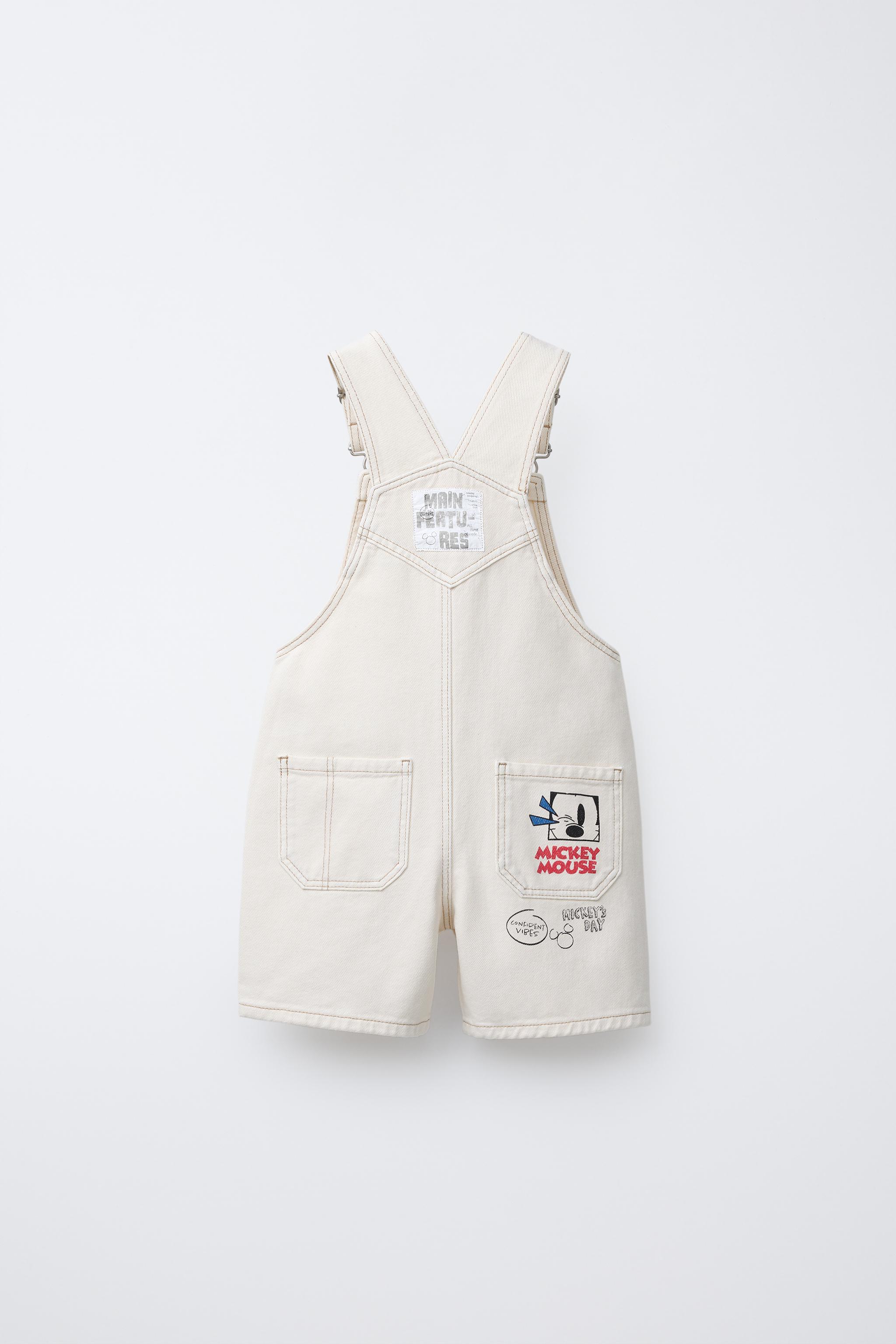 MICKEY MOUSE © DISNEY TWILL OVERALL SHORTS