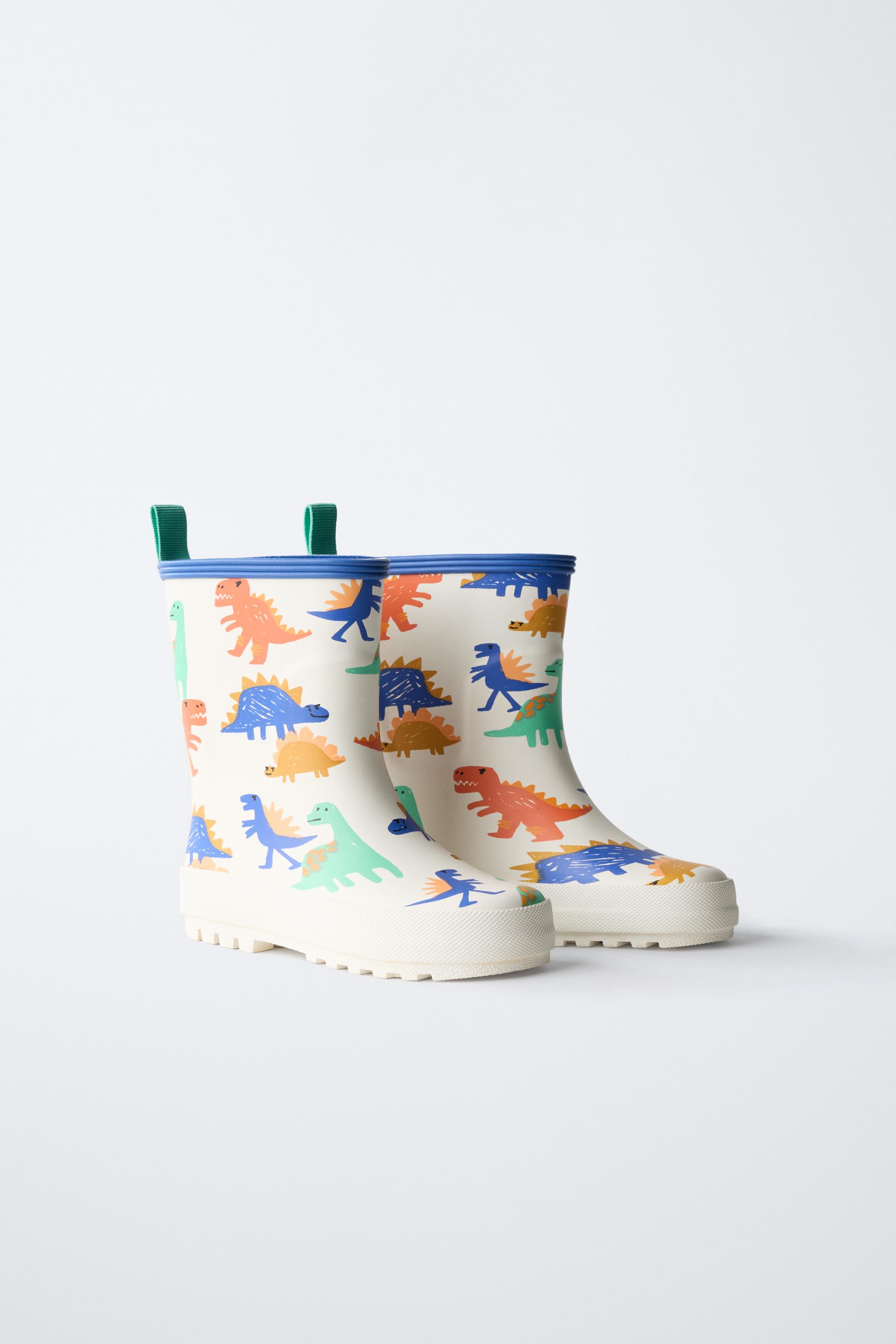DINOSAUR RAIN BOOTS