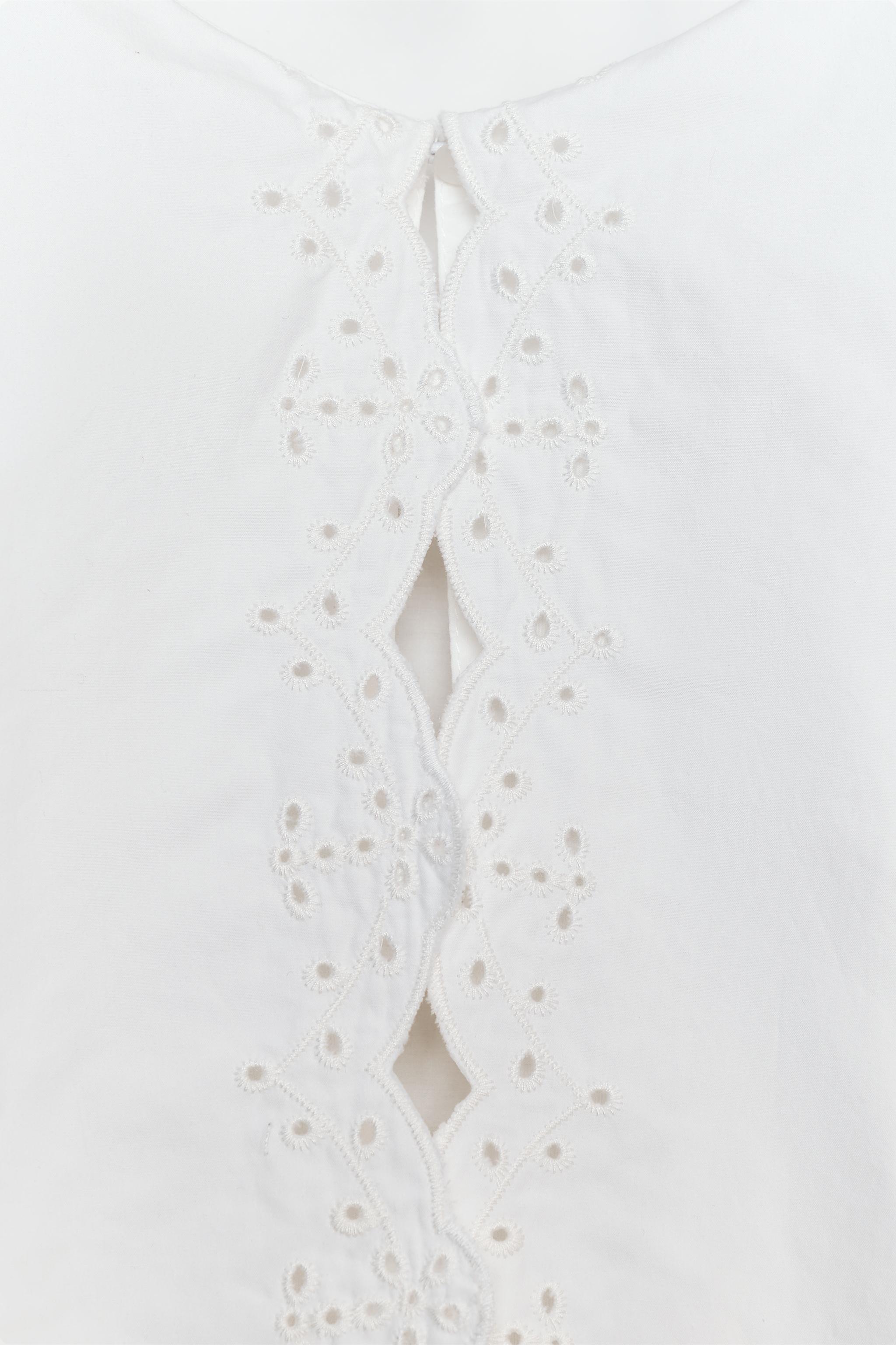 PETER PAN COLLAR POPLIN SHIRT