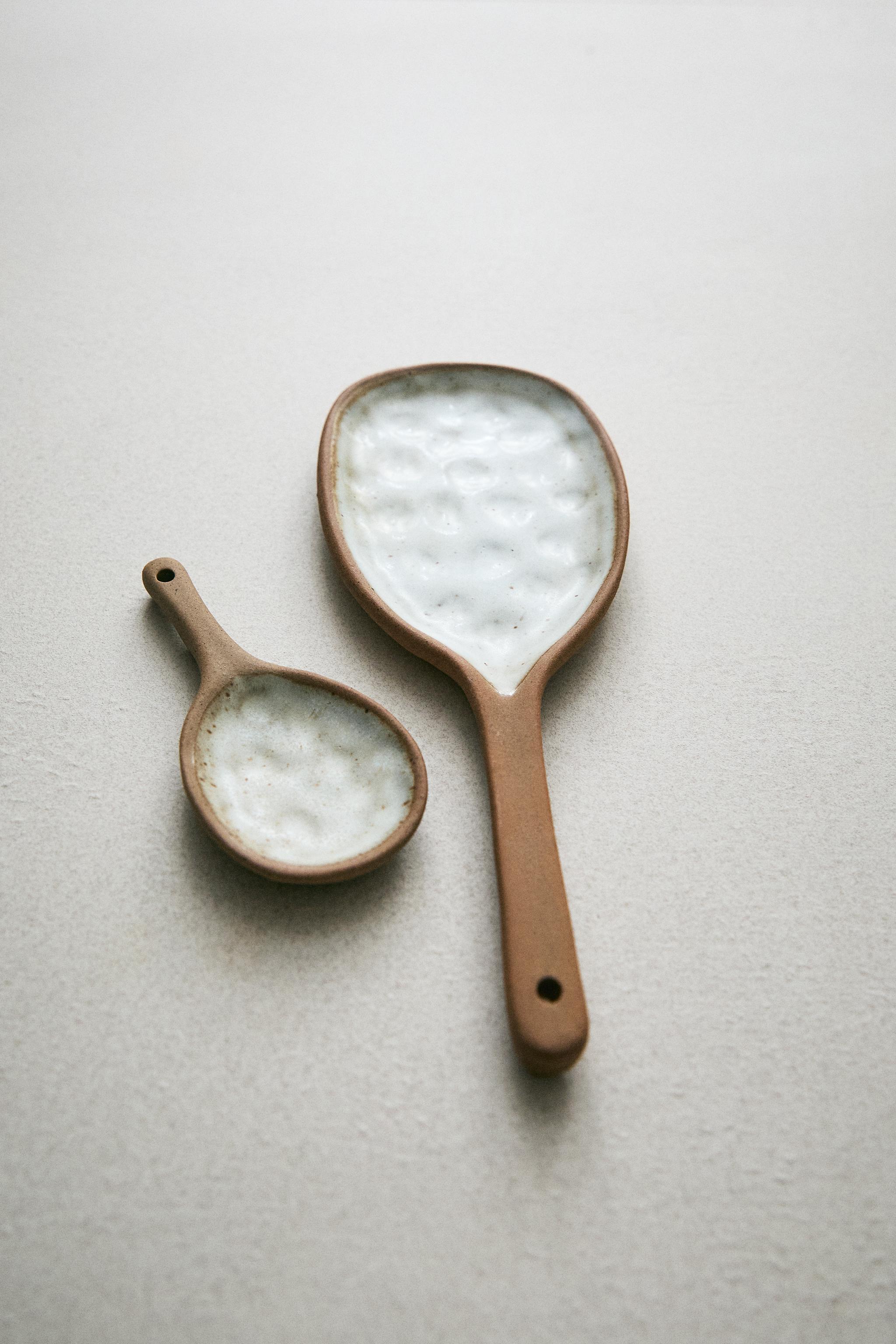 SPOON WITH RAISED DESIGN