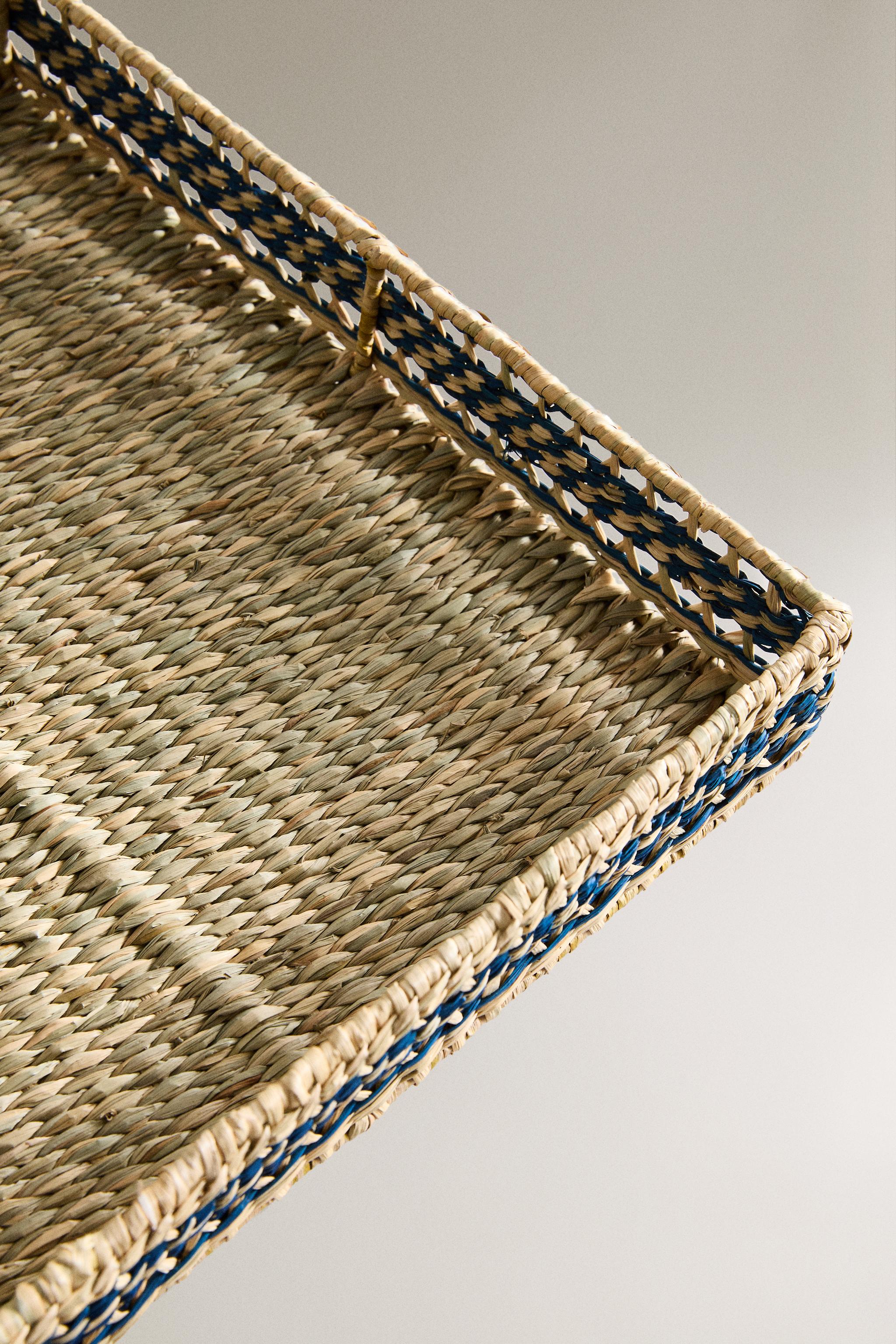 RECTANGULAR SEAGRASS TRAY