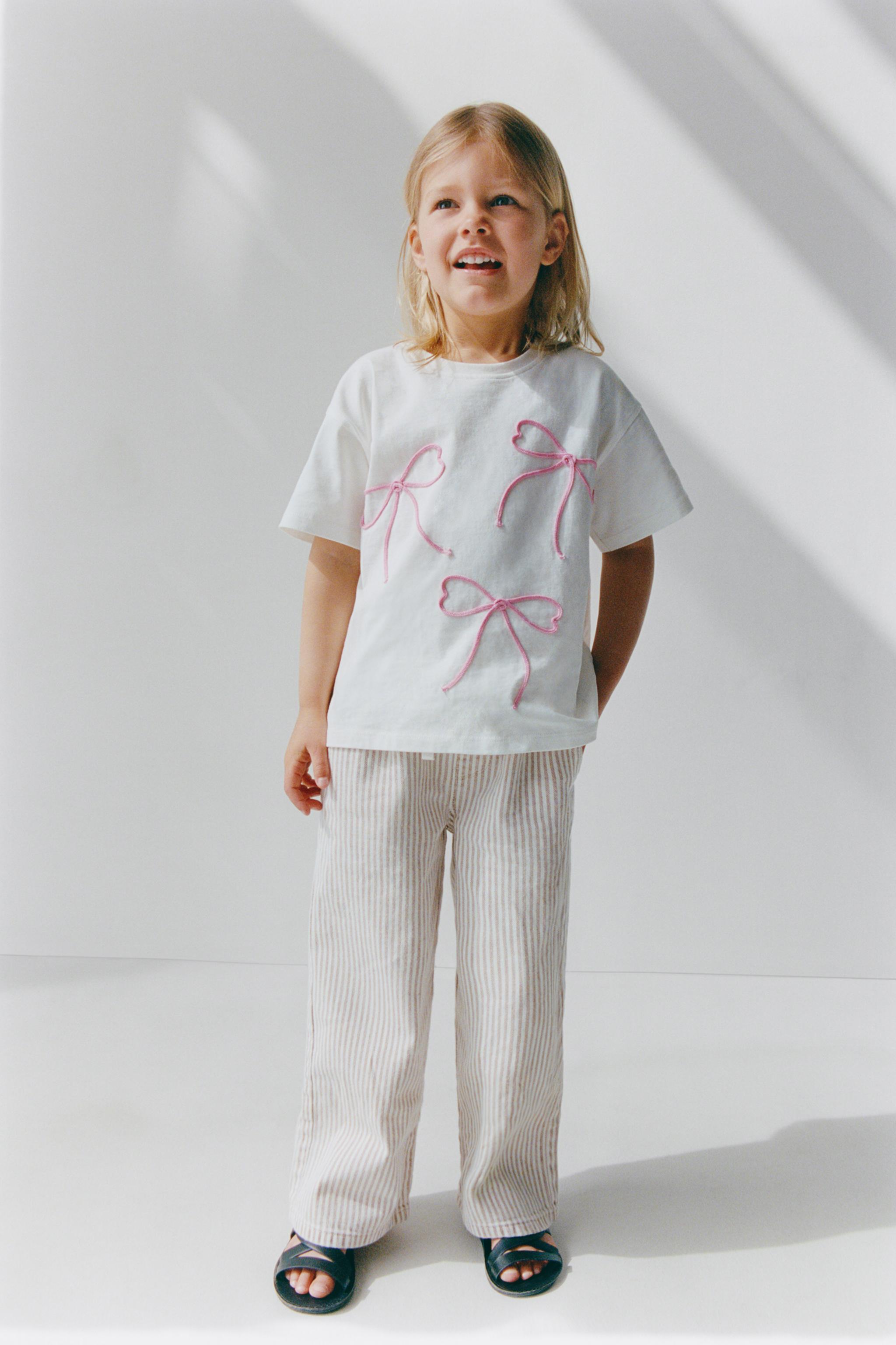 DRAWSTRING BOW T-SHIRT