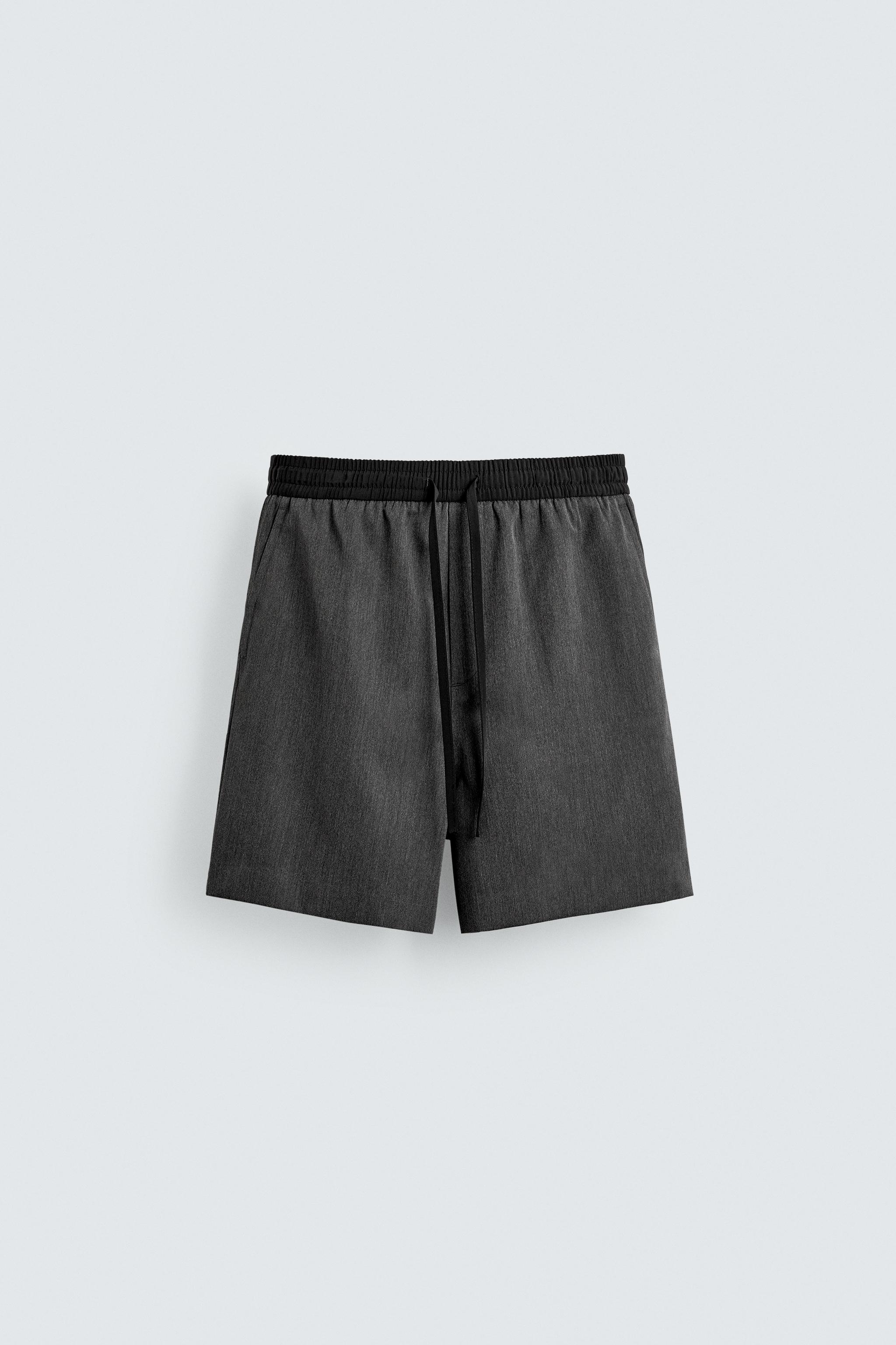 CONTRAST WAIST SHORTS