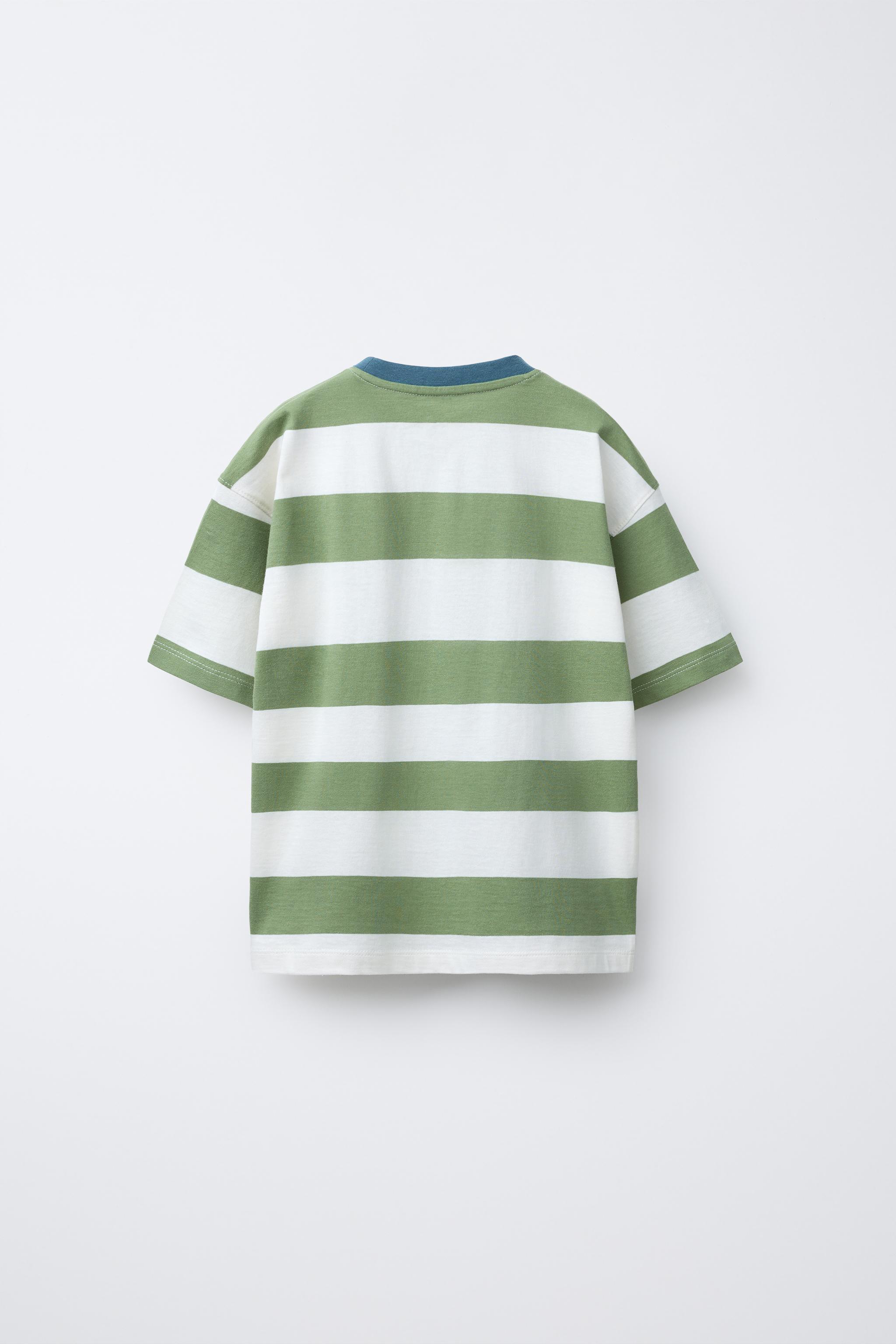 WIDE STRIPE T-SHIRT