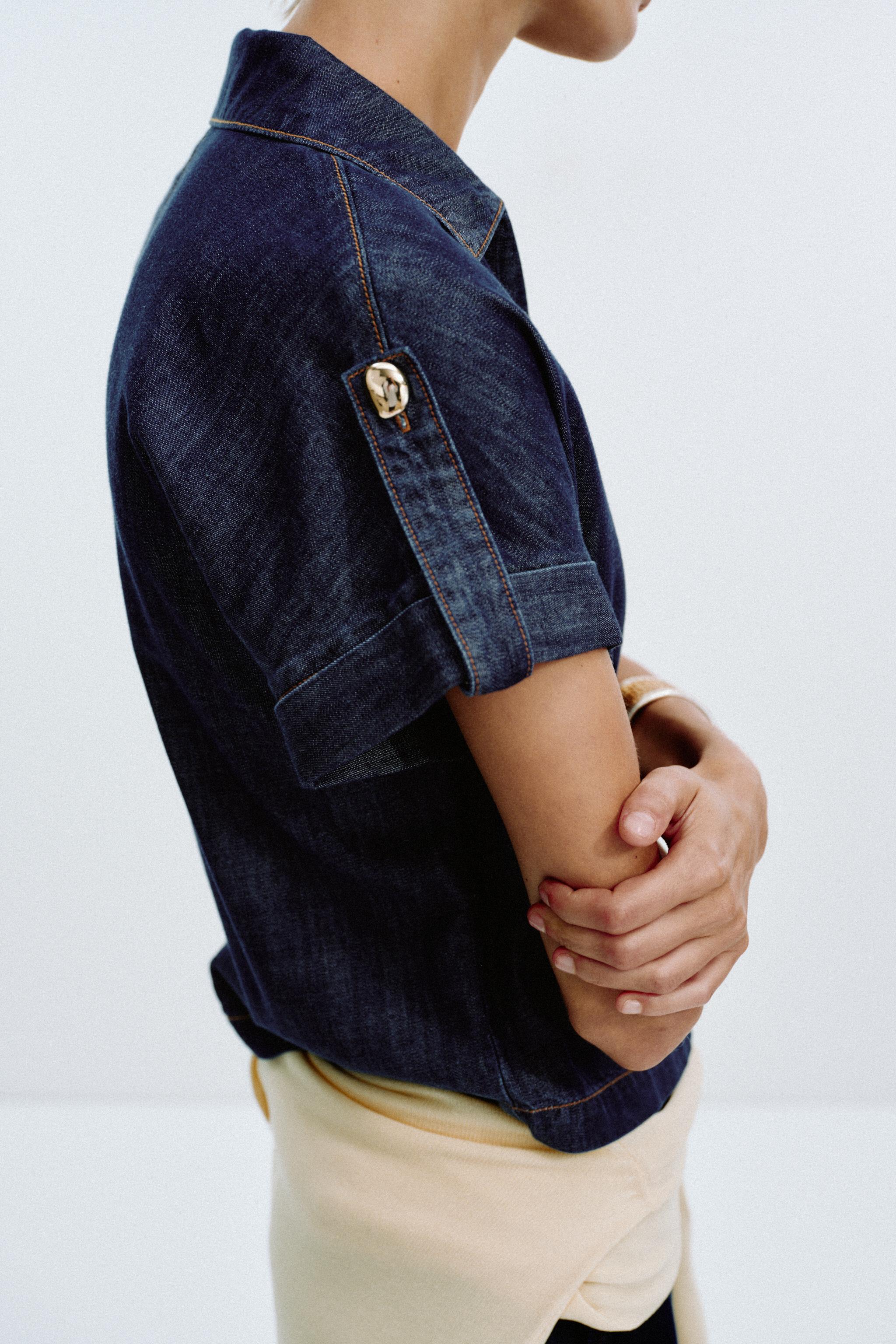 Z1975 SHORT SLEEVE DENIM SHIRT