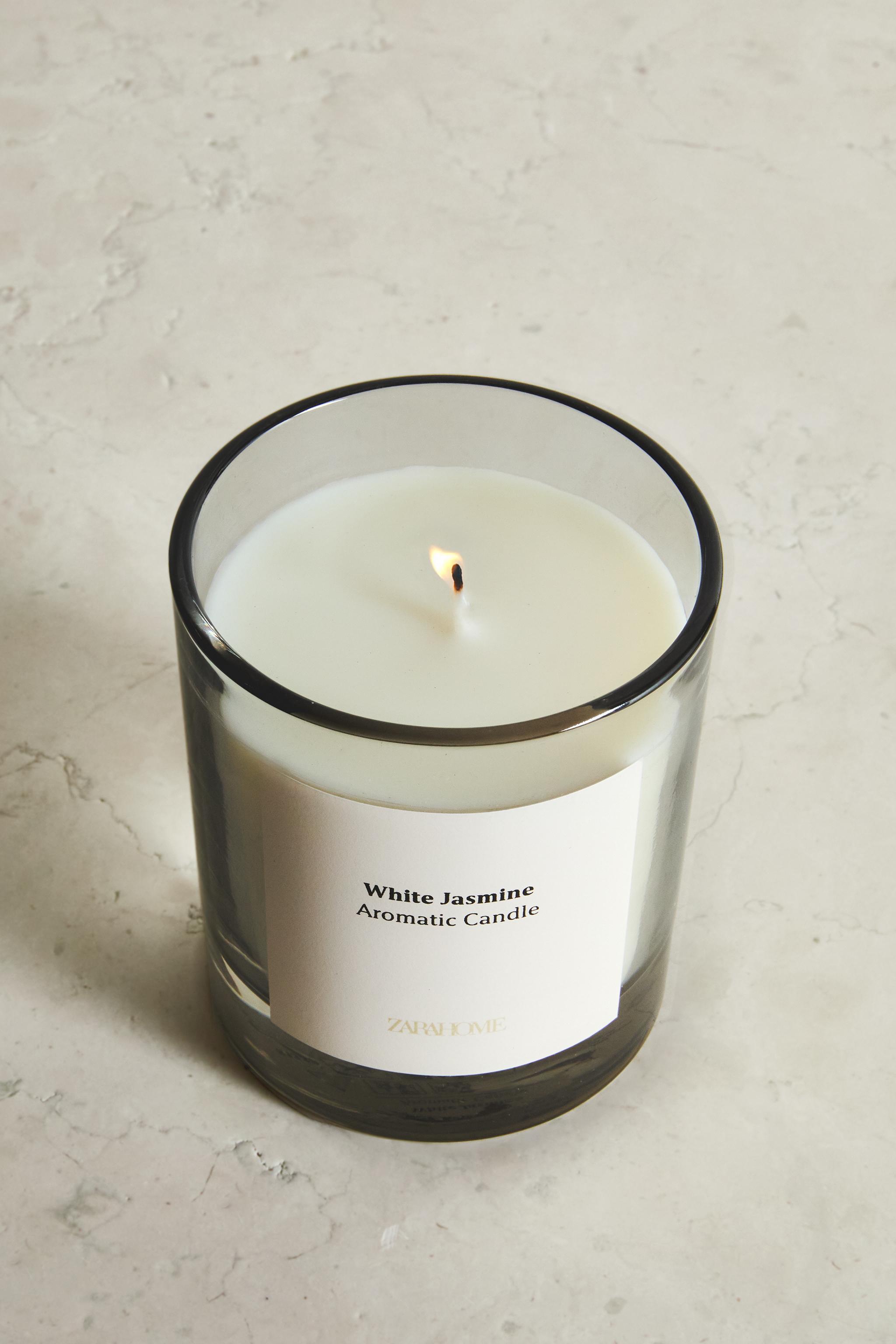 (200 G) WHITE JASMINE SCENTED CANDLE