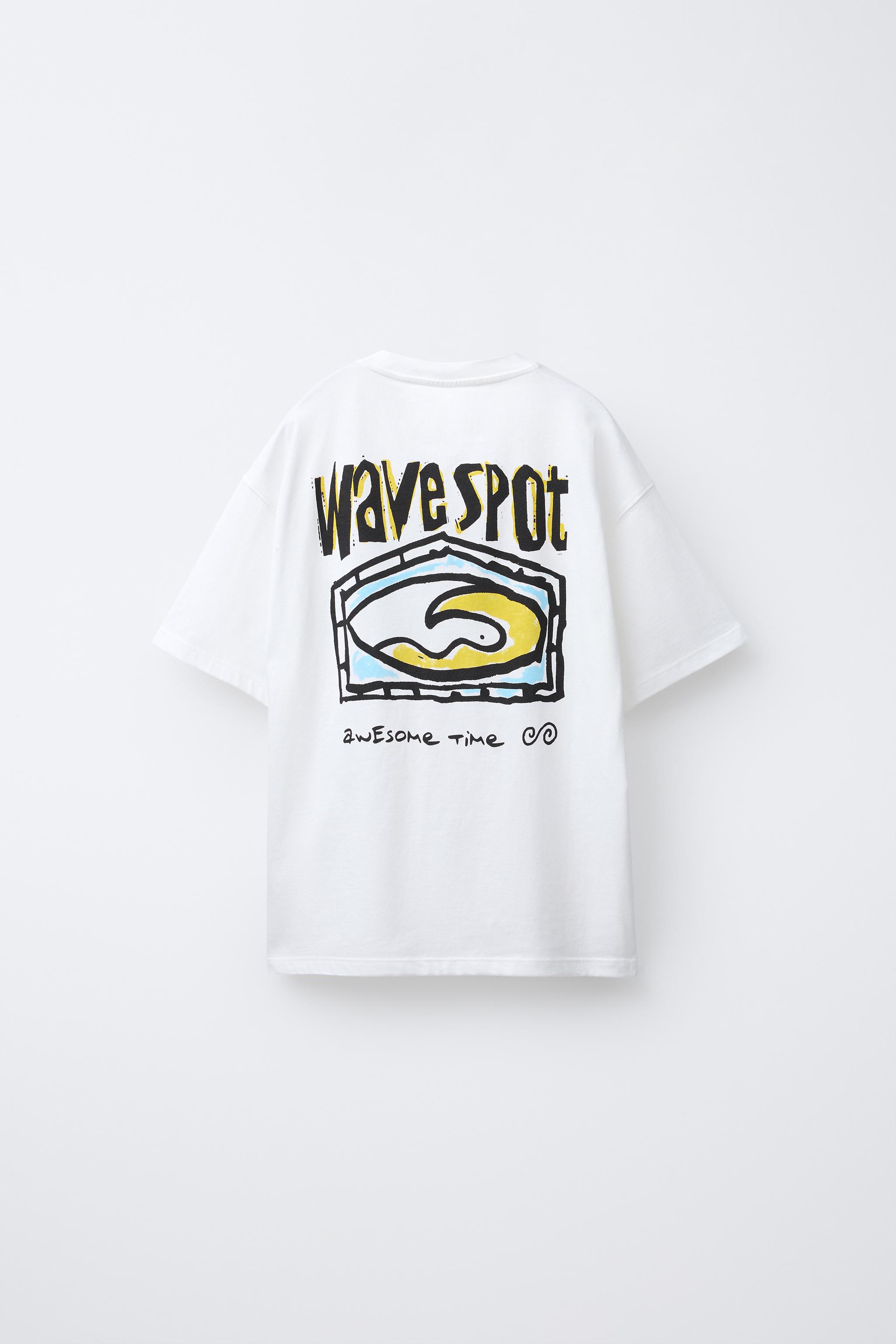 SURF PRINT T-SHIRT