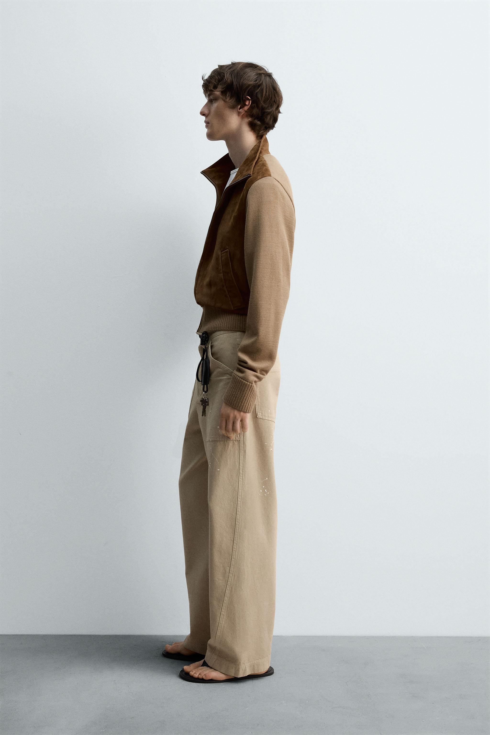 LEATHER COMBINATION JACKET LIMITED EDITION