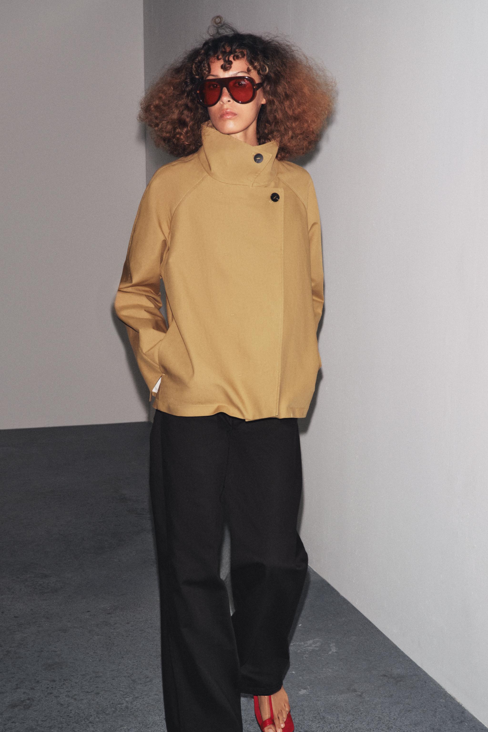 MINIMAL SHORT TRENCH ZW COLLECTION