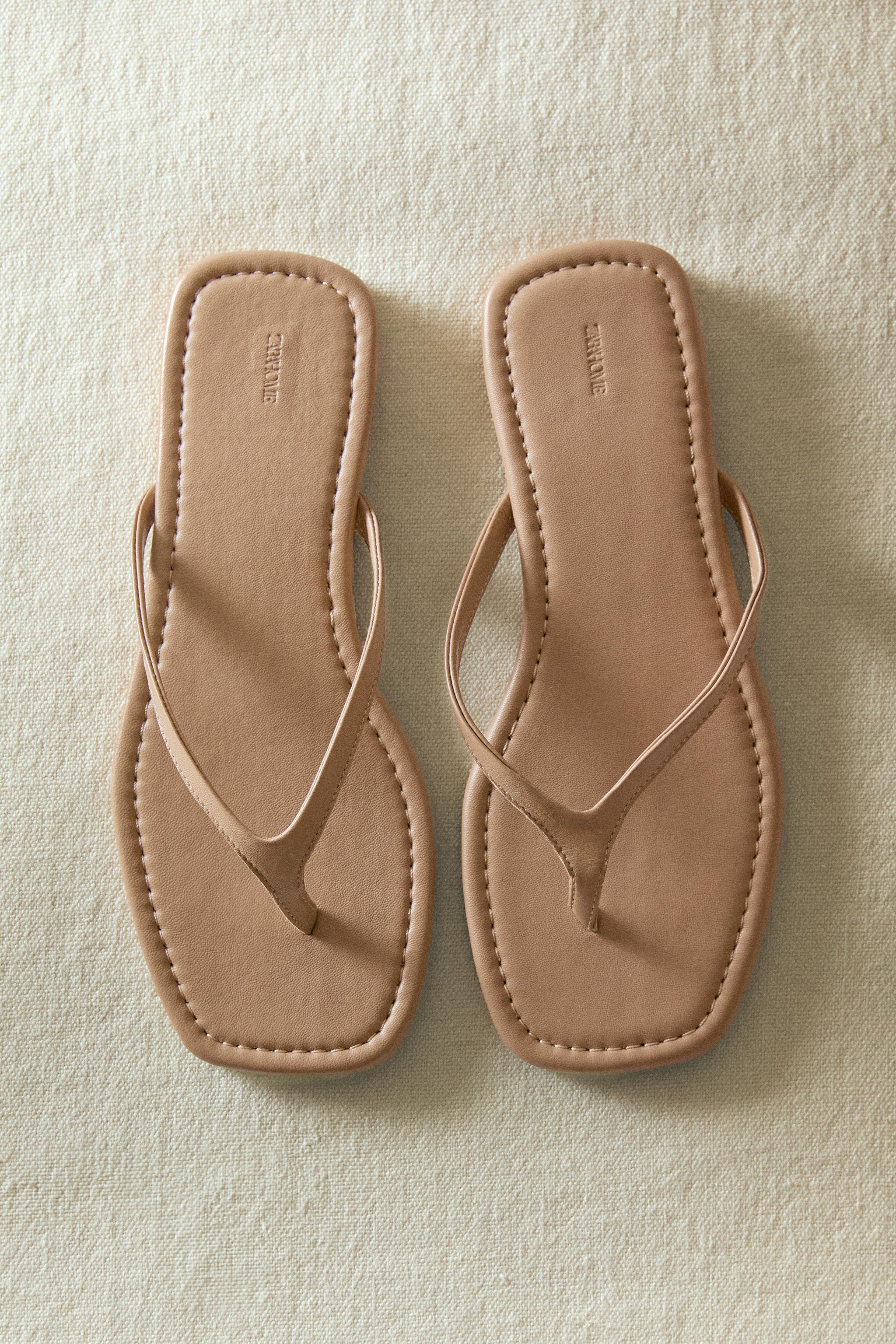 MINIMALIST LEATHER SANDALS