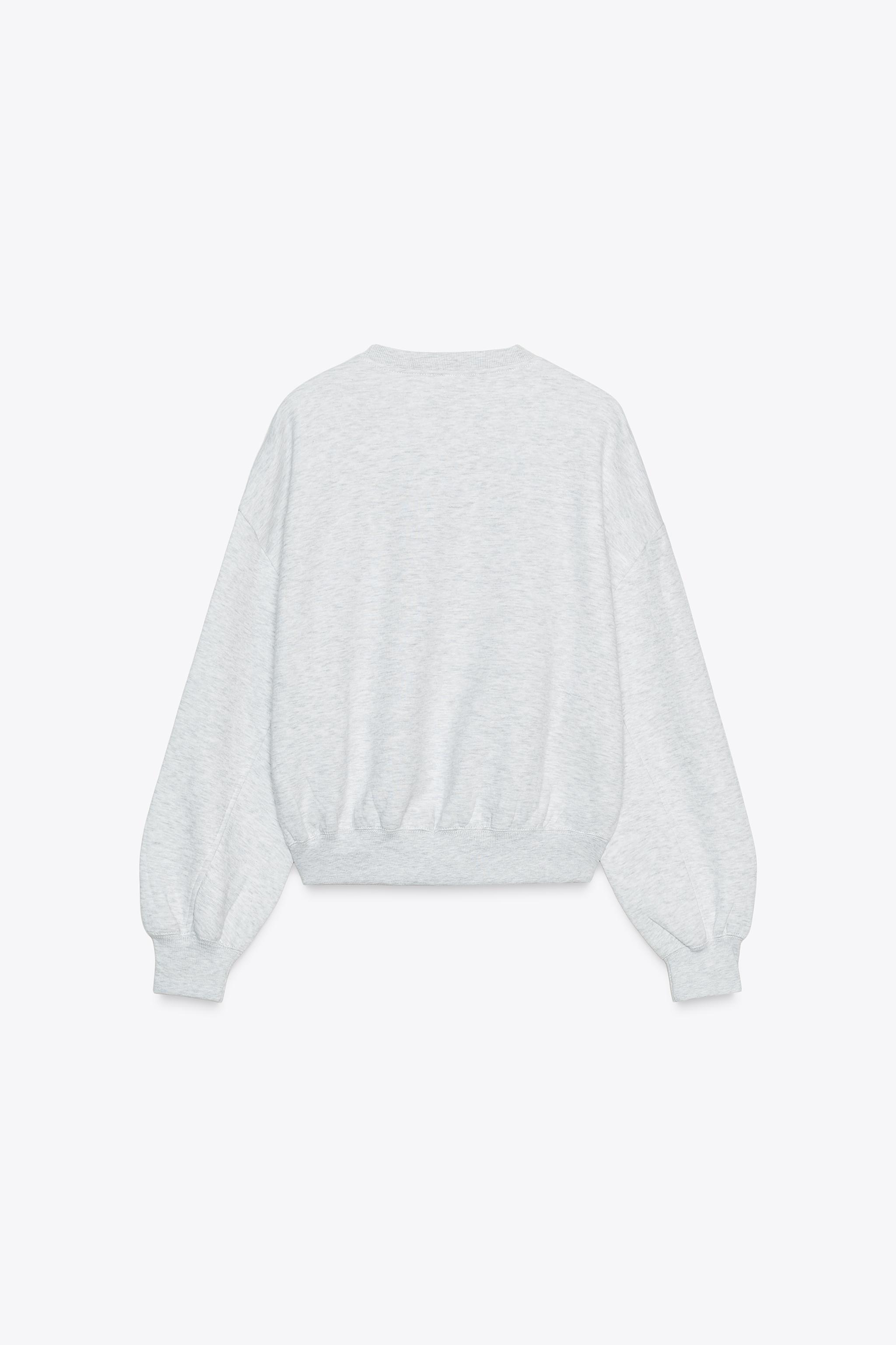 BASIC PLUSH SWEATSHIRT