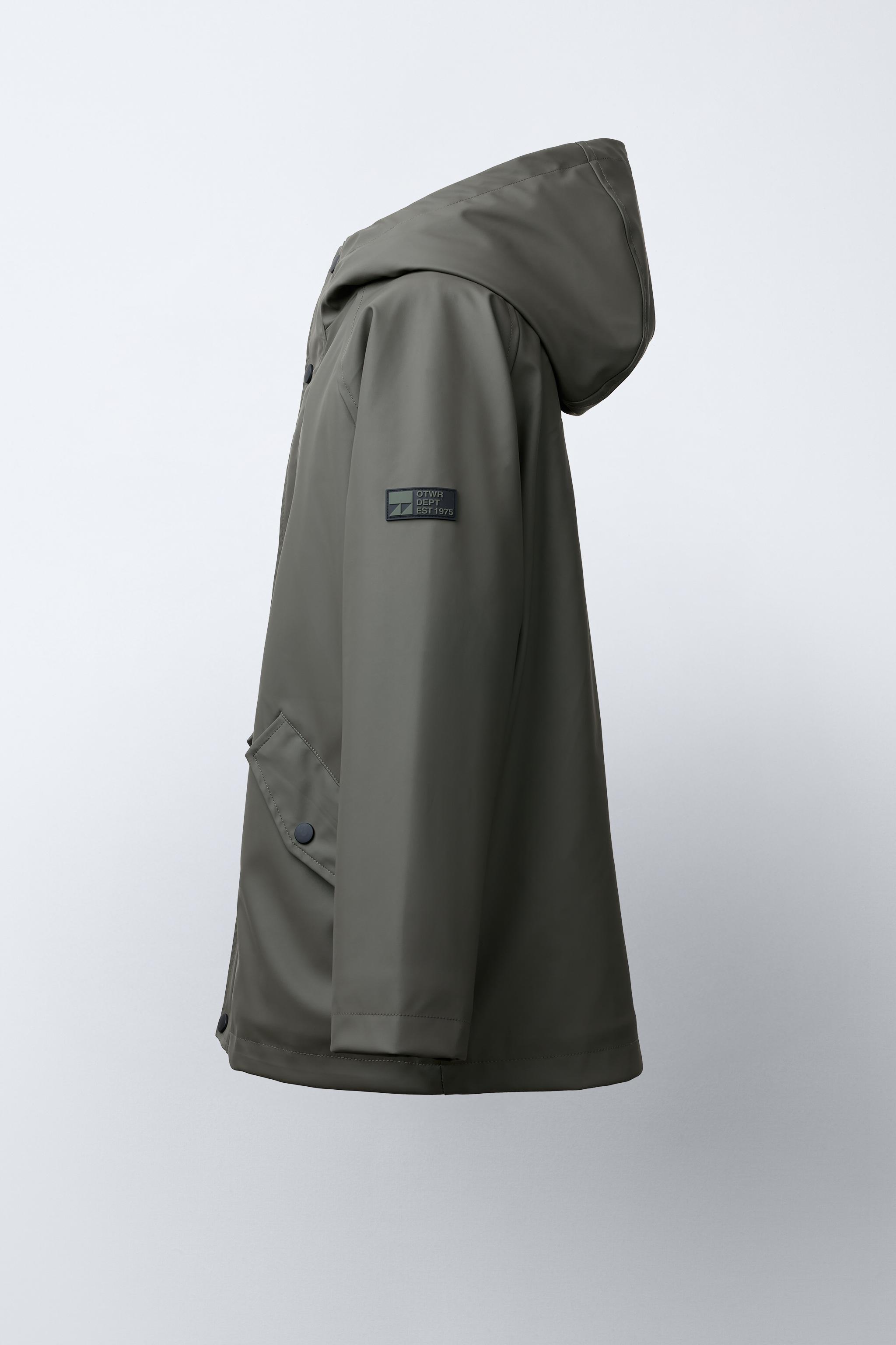 RUBBERIZED WATER REPELLENT PARKA