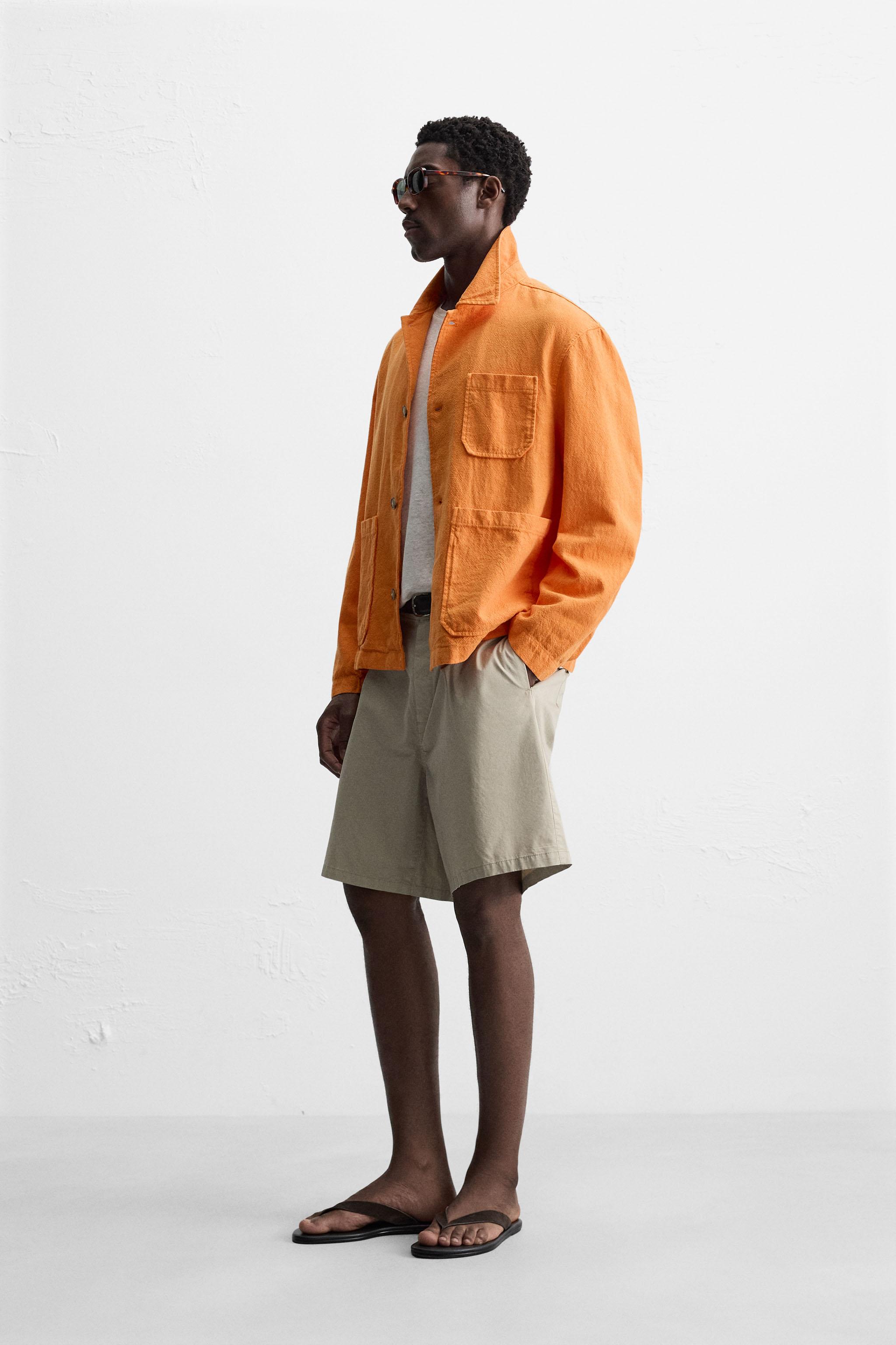 LINEN - COTTON OVERSHIRT