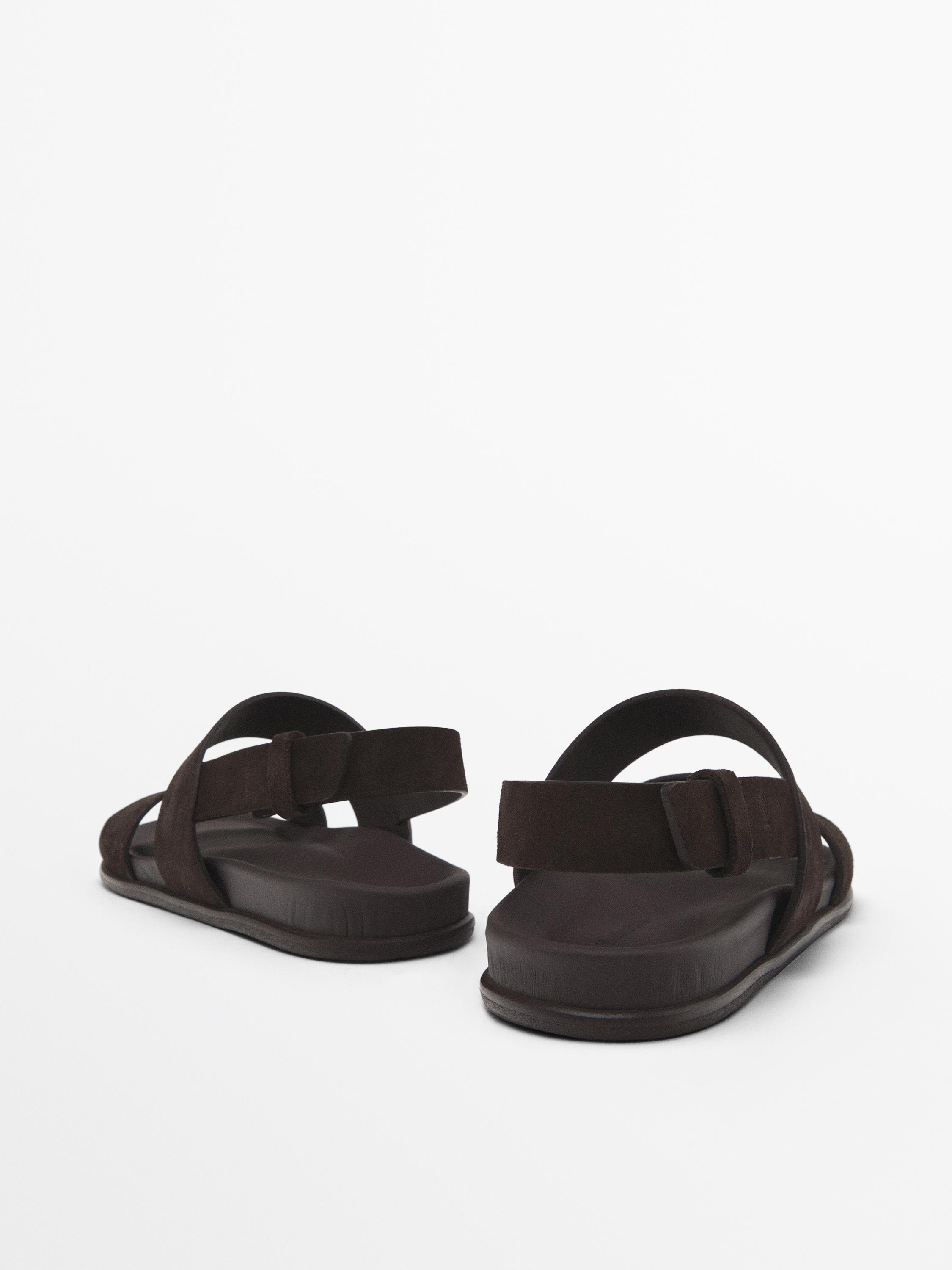 Split-leather slides