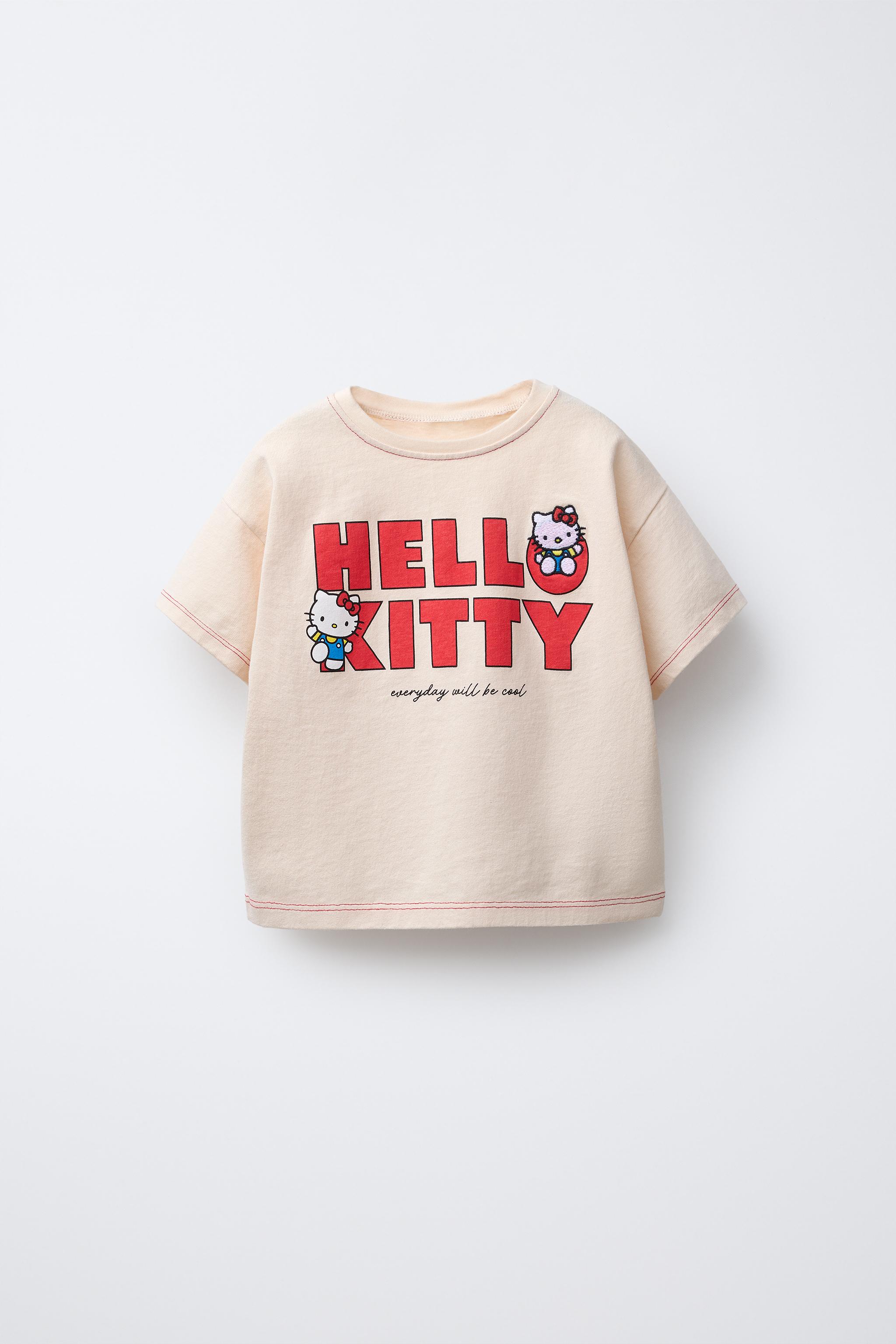 HELLO KITTY © SANRIO EMBROIDERED T-SHIRT