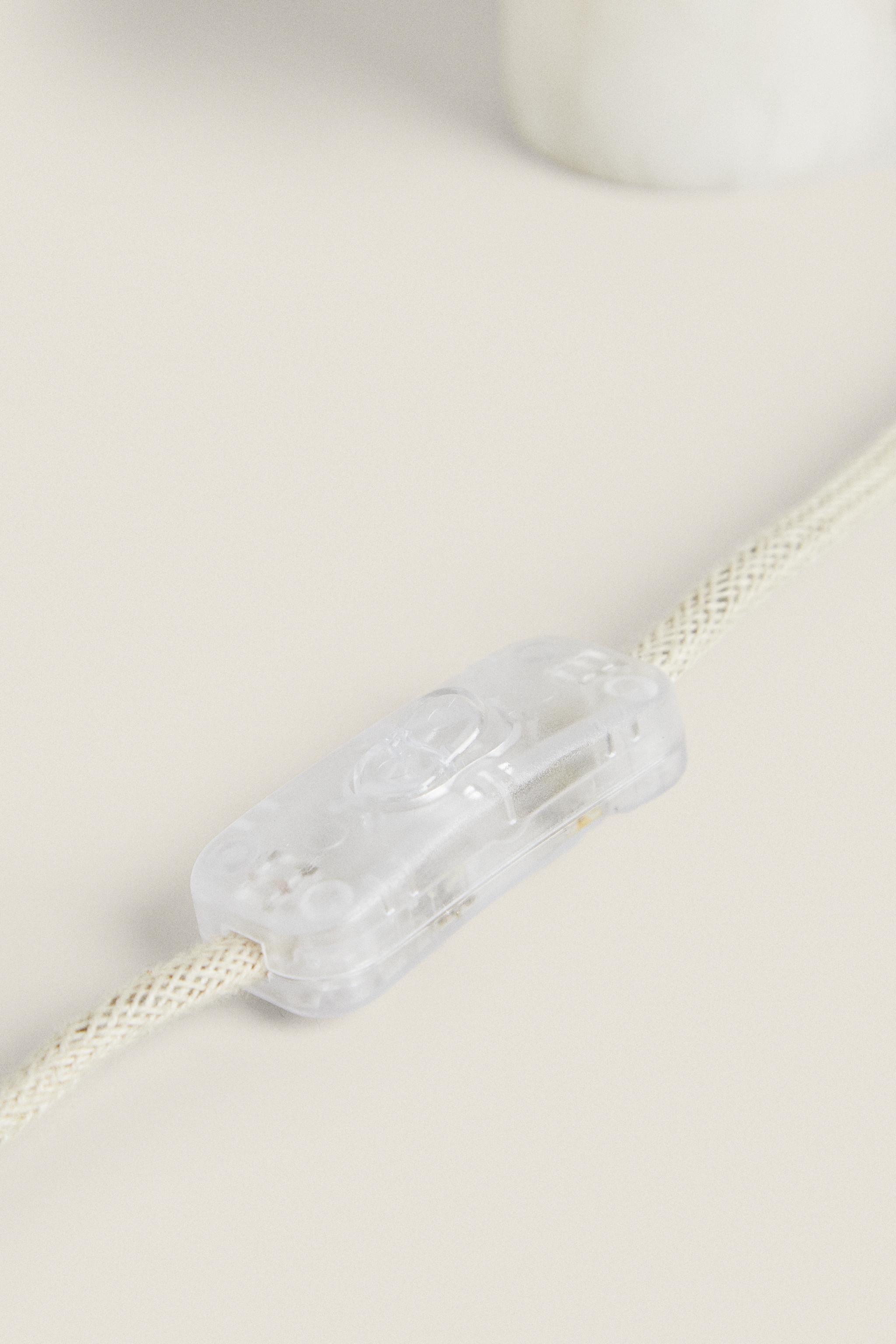 SMALL ALABASTER TABLE LAMP