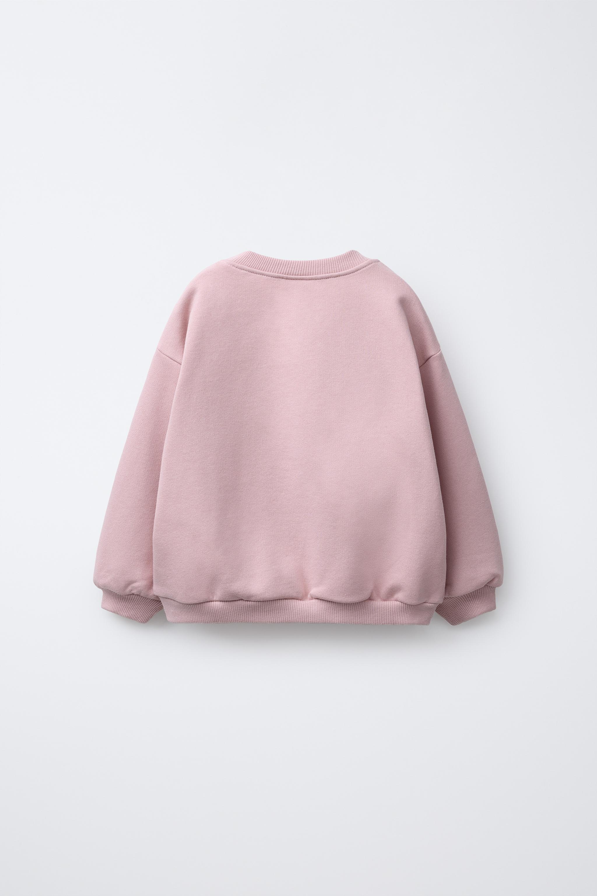 VELVET BOW SWEATSHIRT