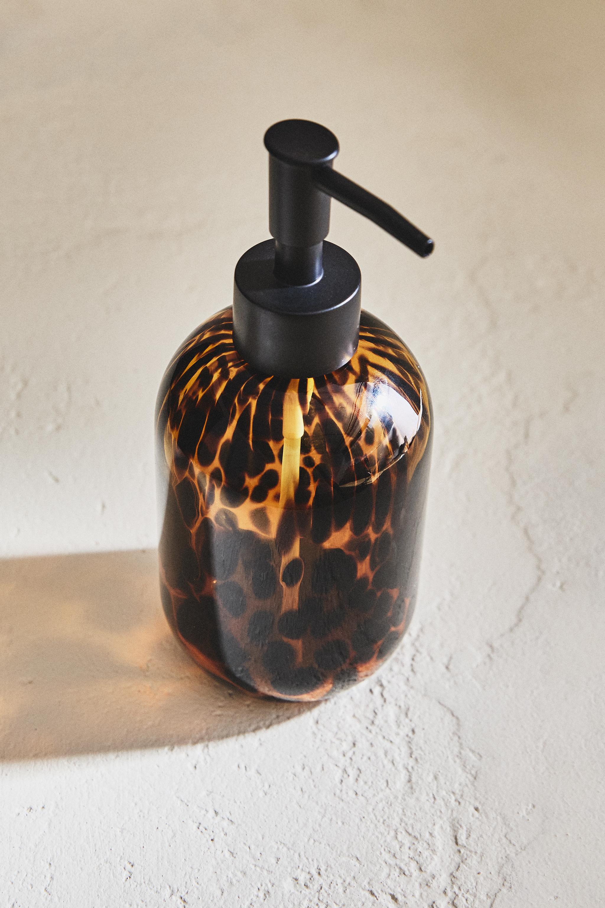 ANIMAL PRINT SOAP DISPENSER
