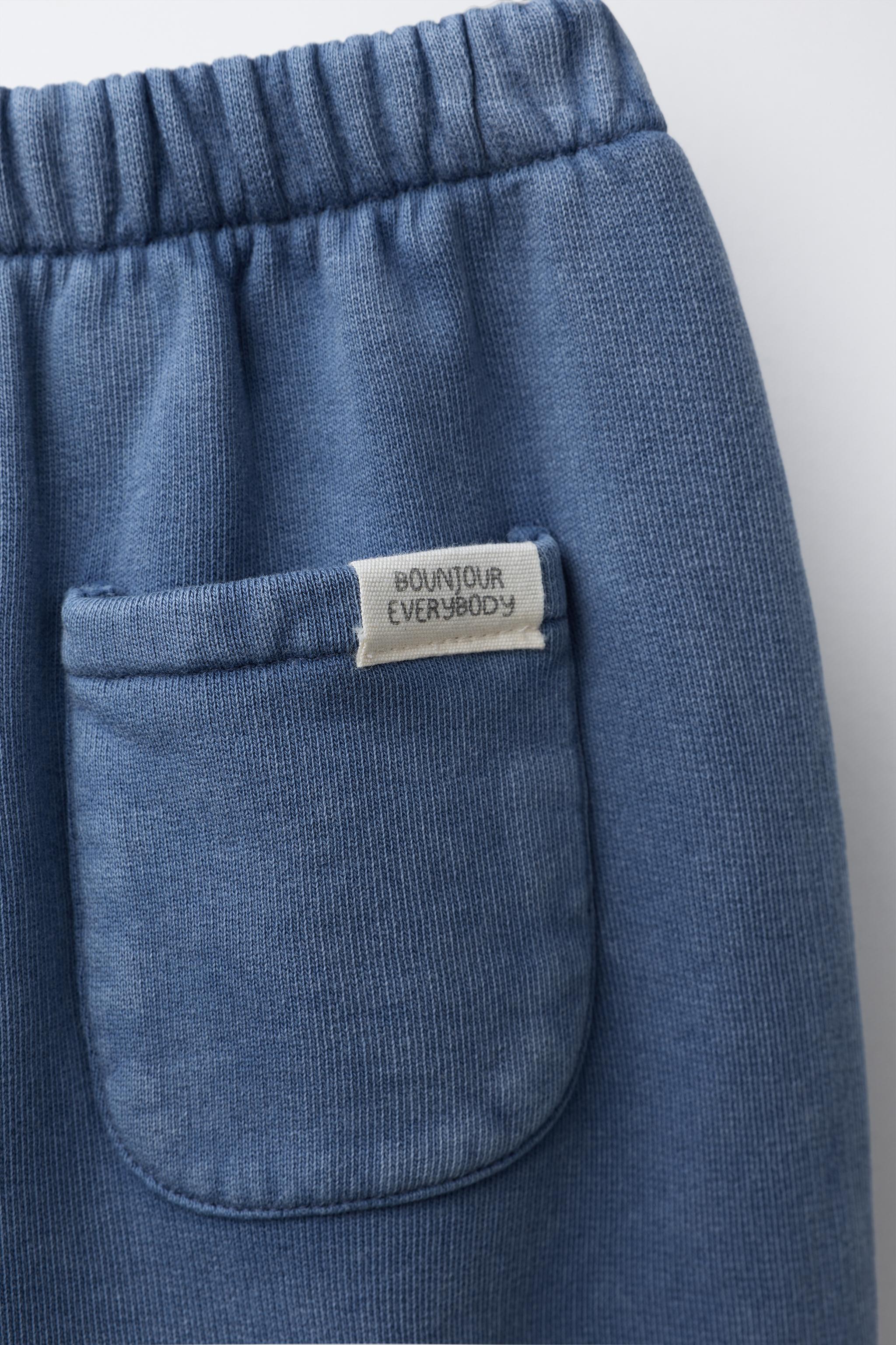 WASHED EFFECT JOGGER PANTS