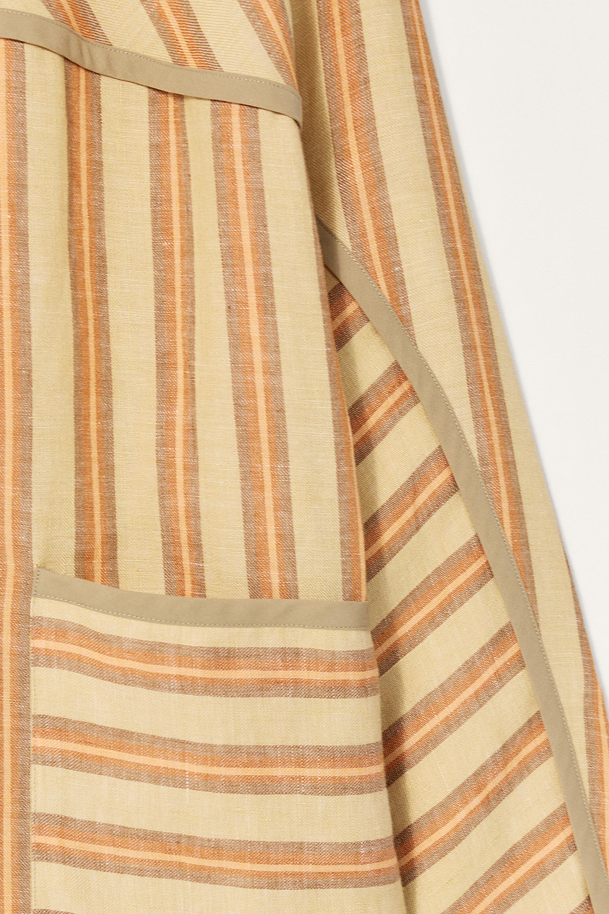 LIMITED EDITION STRIPED LINEN JACKET