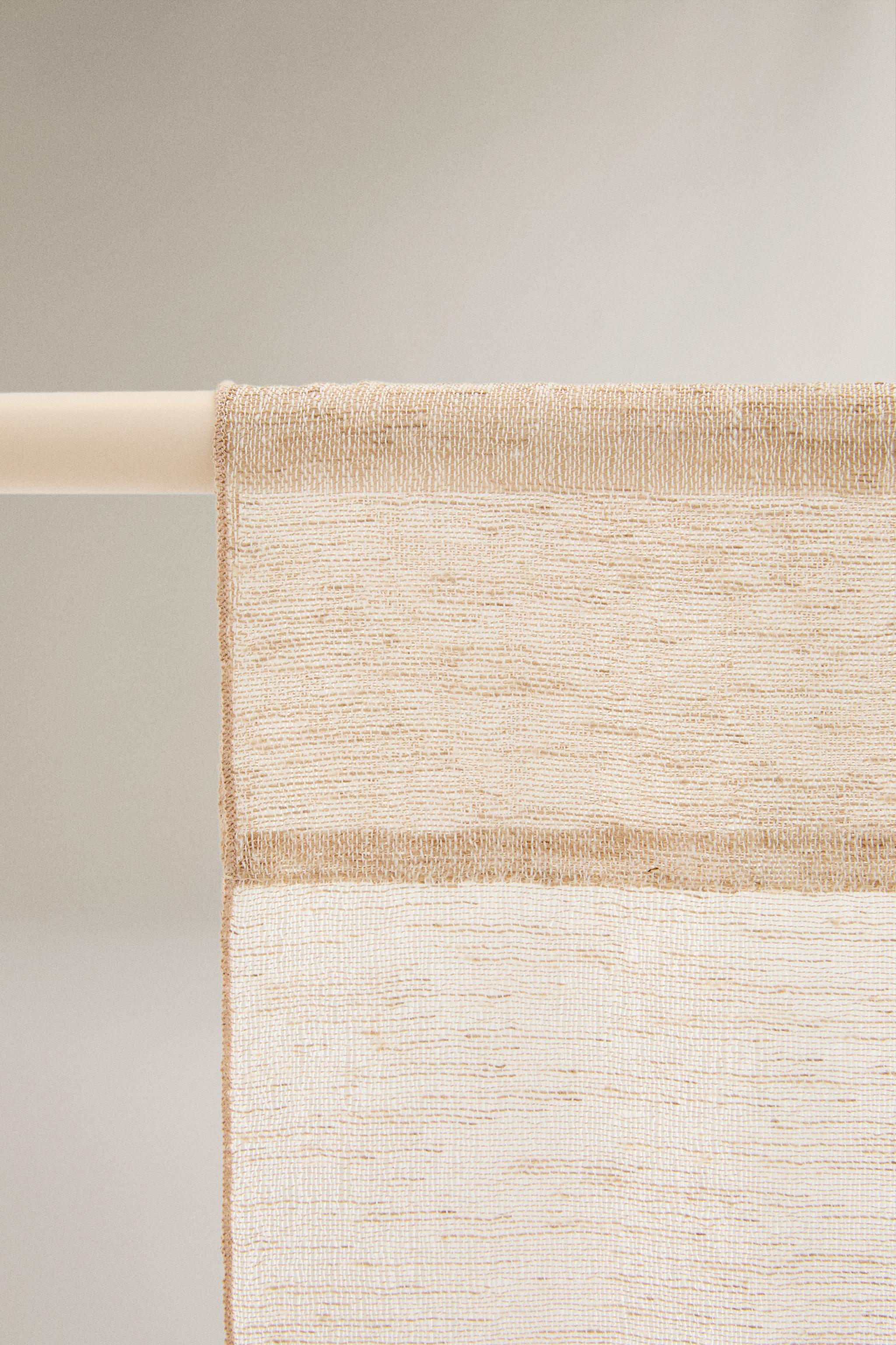 LOW OPACITY DOUBLE-WIDE FINE CURTAIN