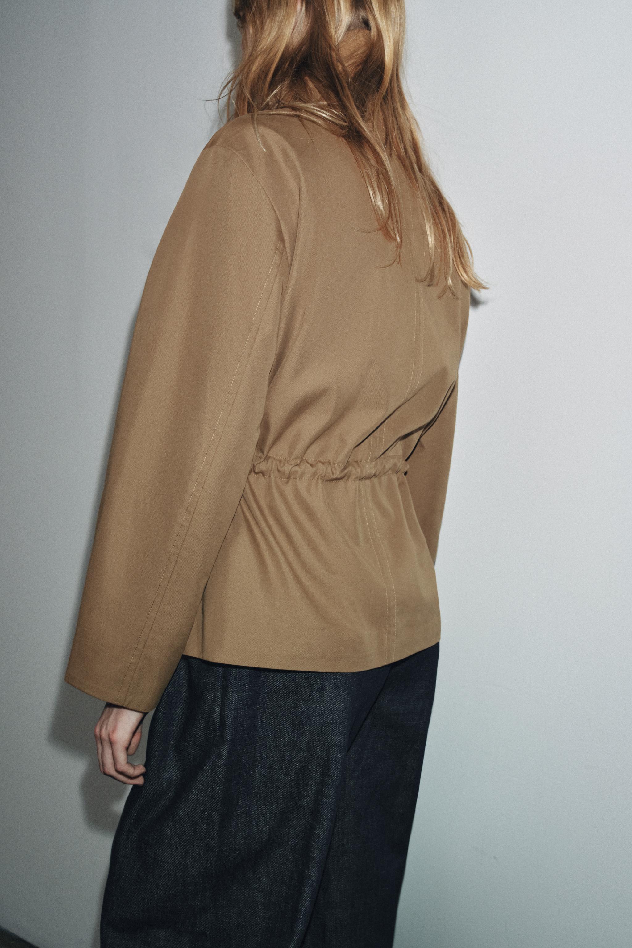 ZW COLLECTION SHORT PARKA WITH ADJUSTABLE WAIST