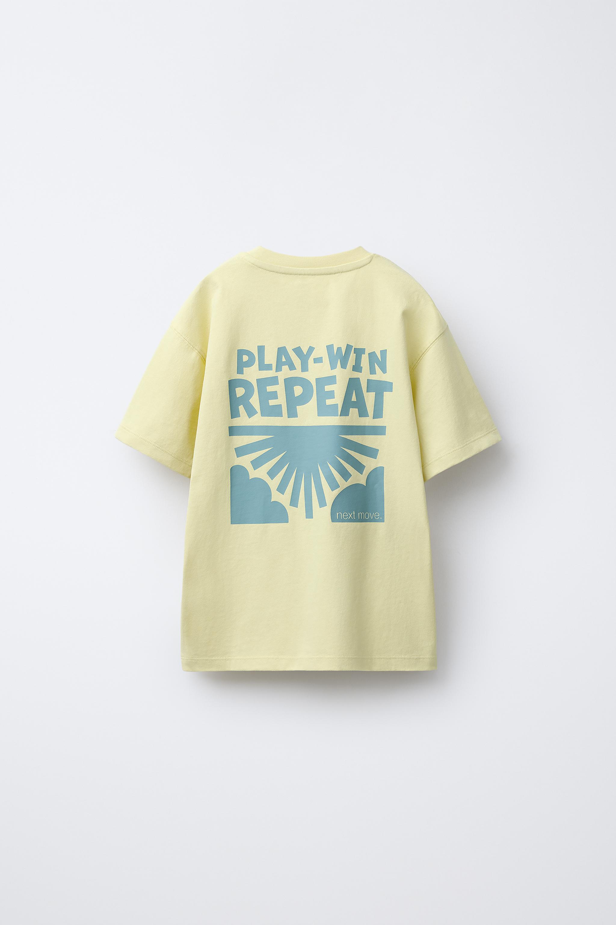 PLAIN PATCH APPLIQUÉ T-SHIRT