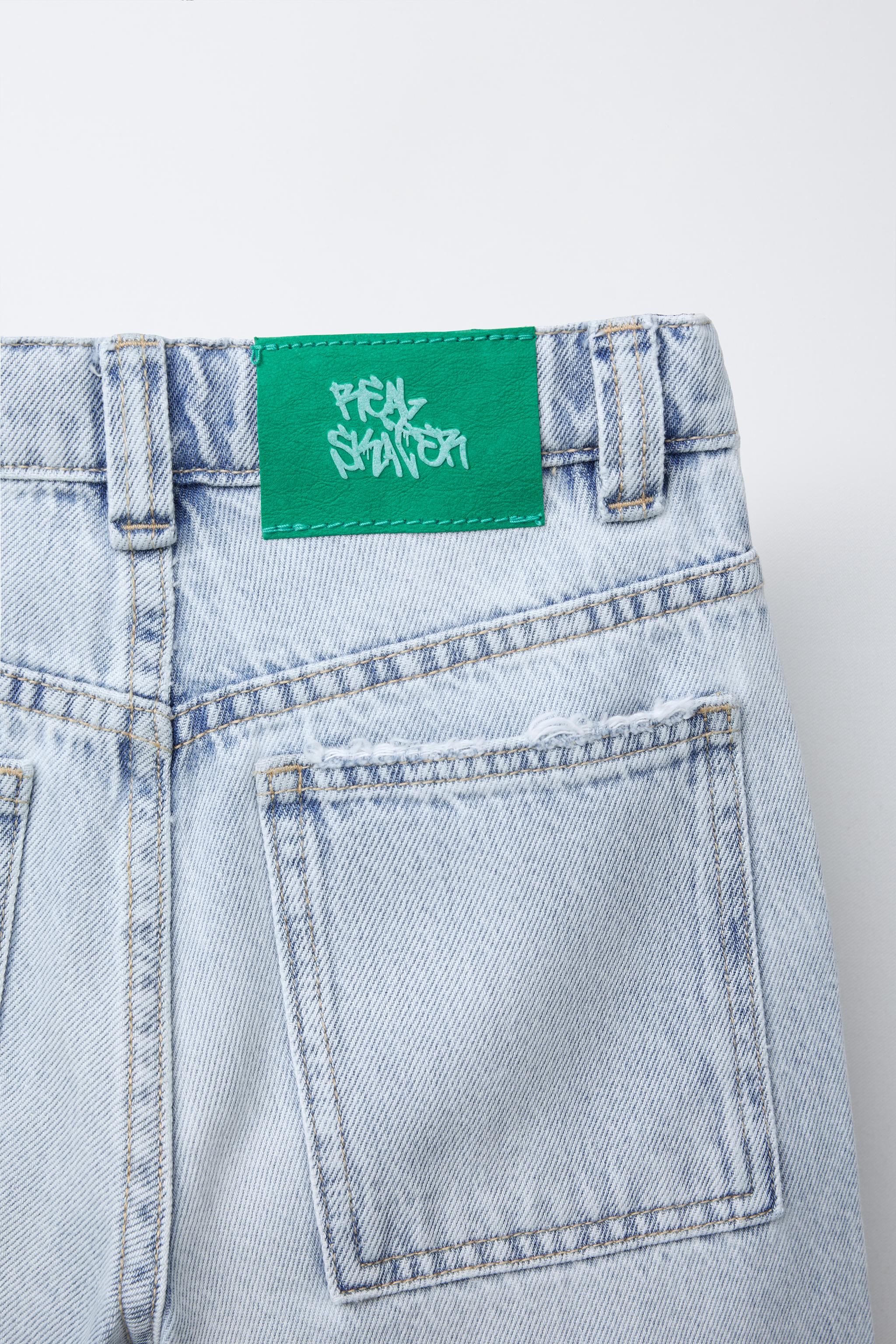 RELAXED BAGGY DENIM SHORTS