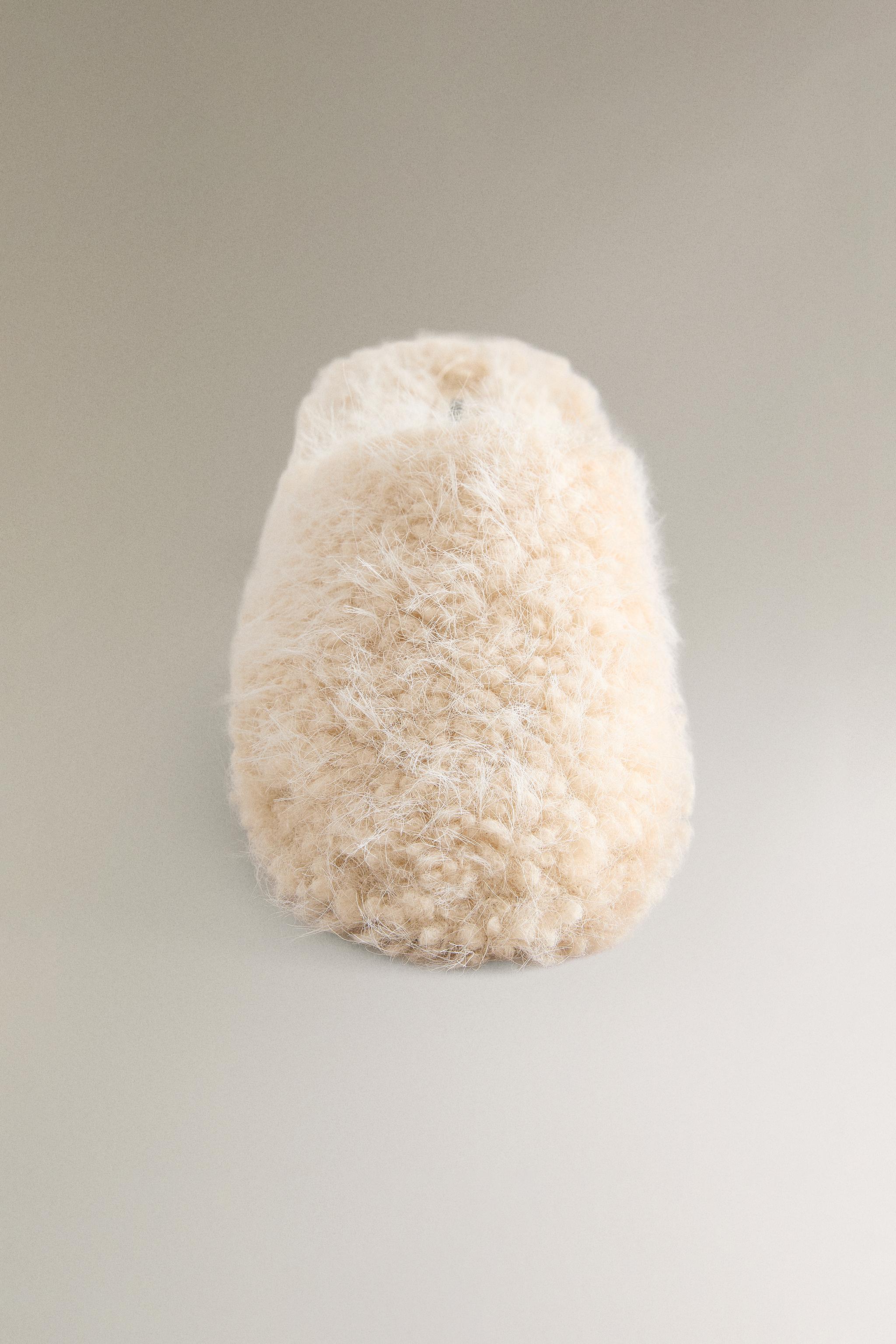 FAUX FUR MULE SLIPPERS