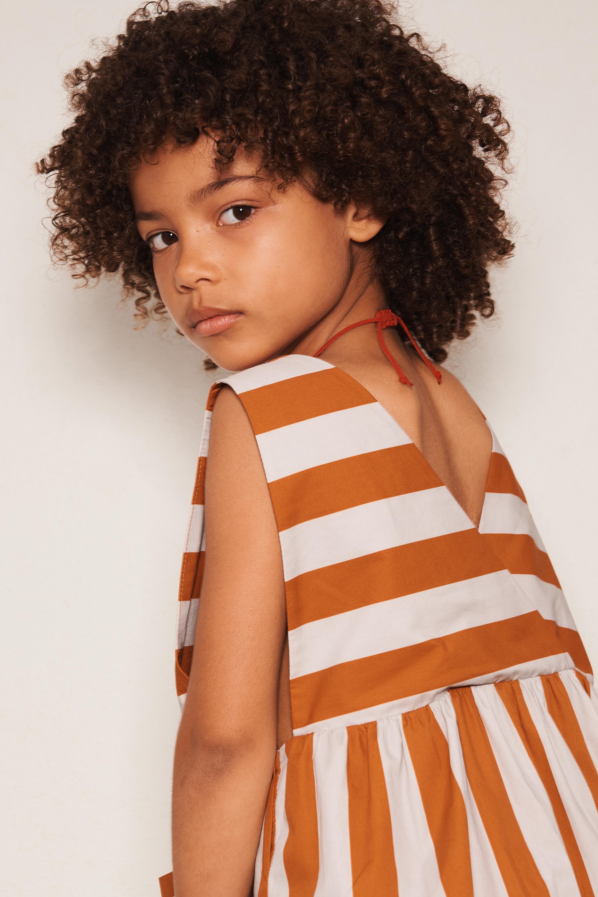 LIMITED EDITION STRIPED POCKET DRESS