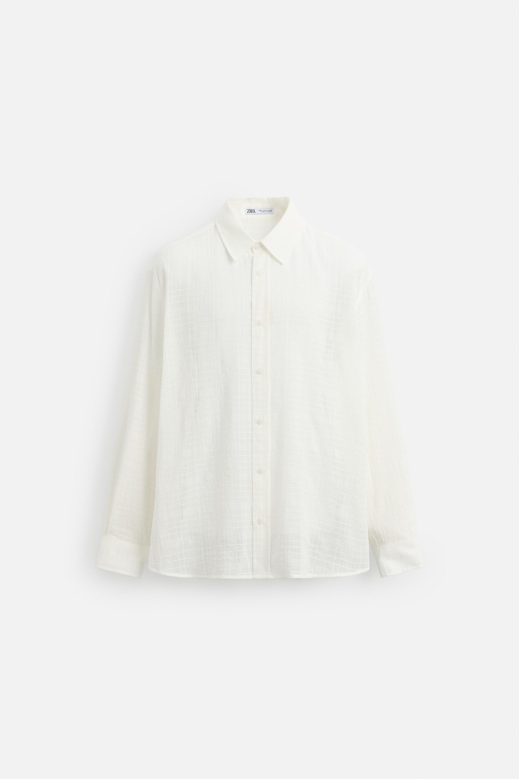 CHECKERED JACQUARD SHIRT