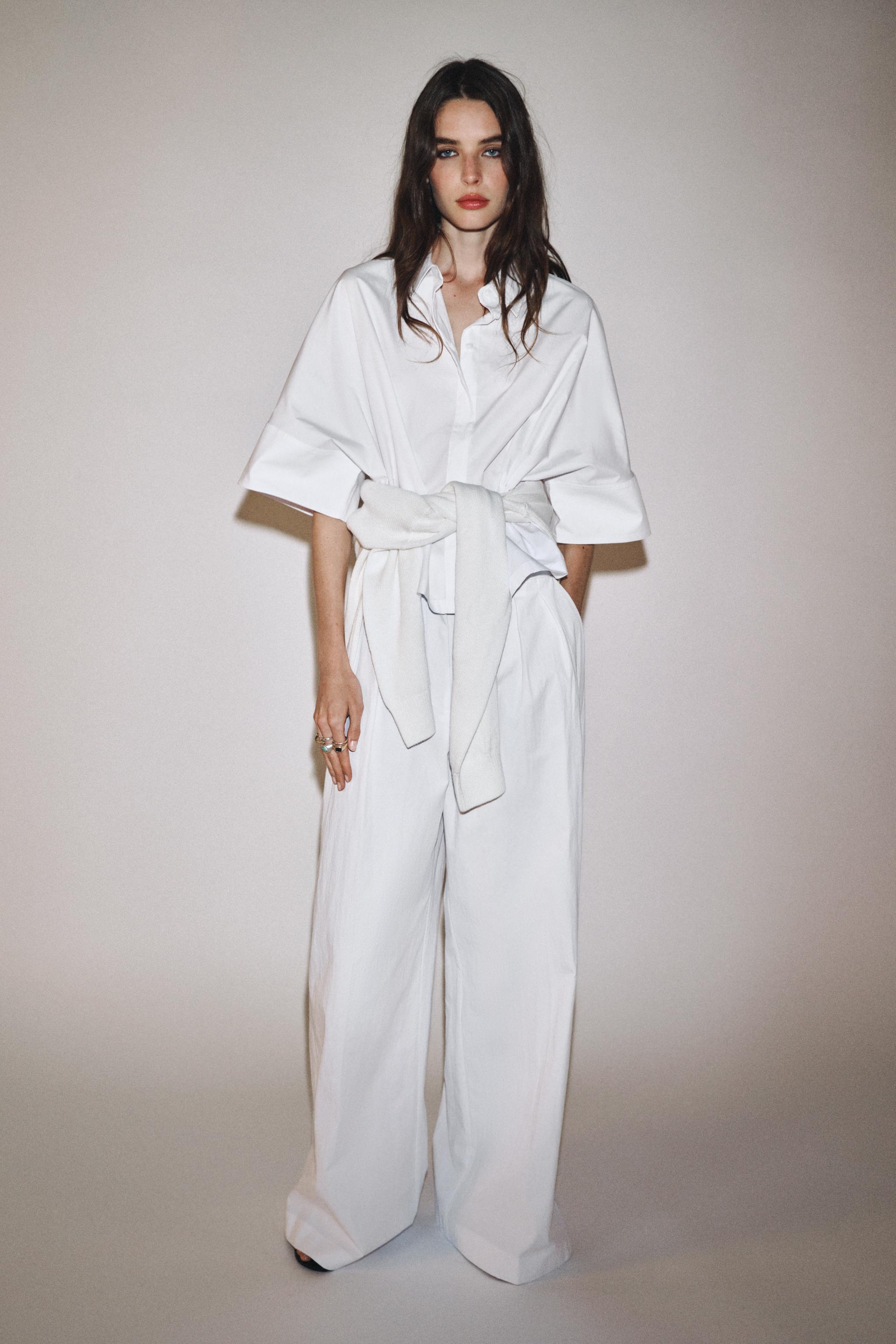 ZW COLLECTION POPLIN SHIRT