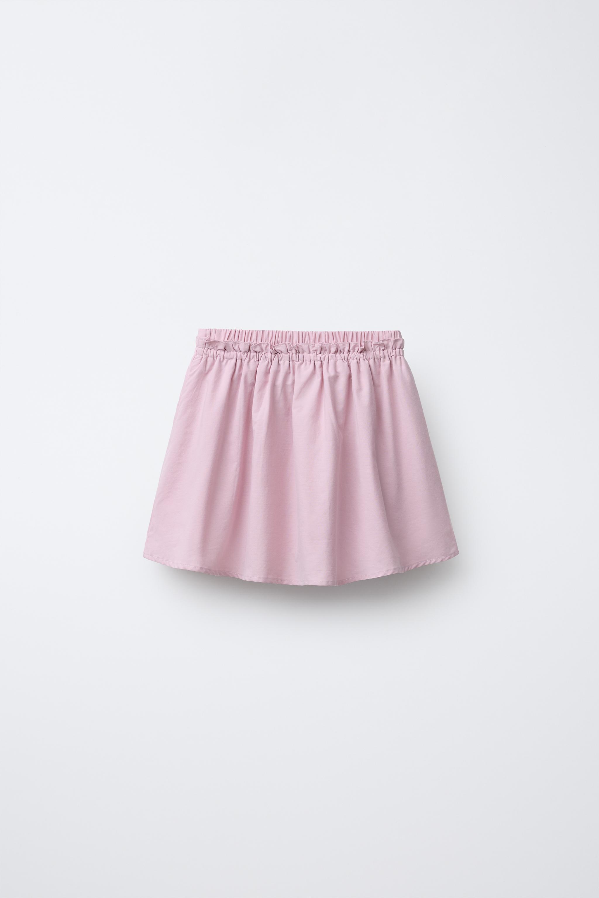 PEARL TRIM RUFFLED SKORT