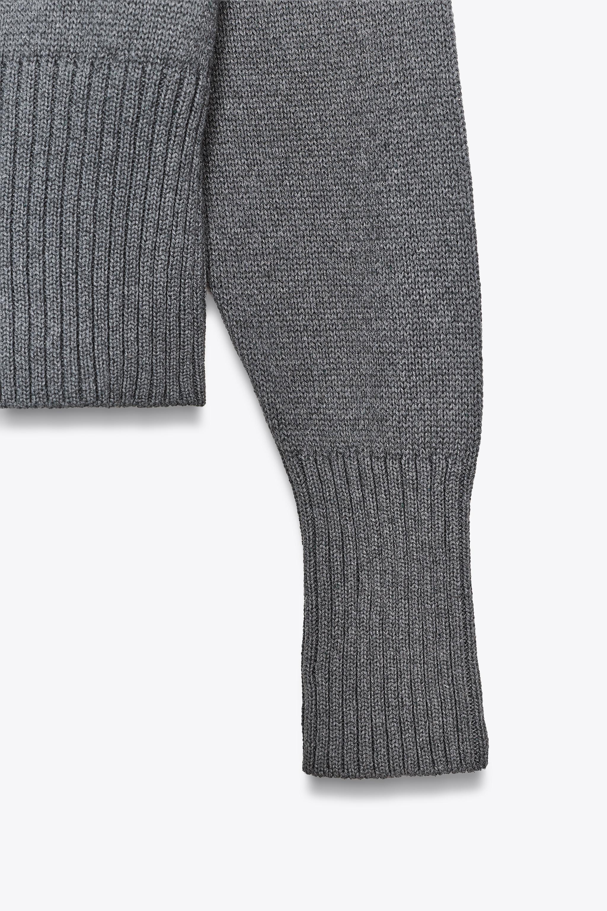 BOAT NECK KNIT SWEATER