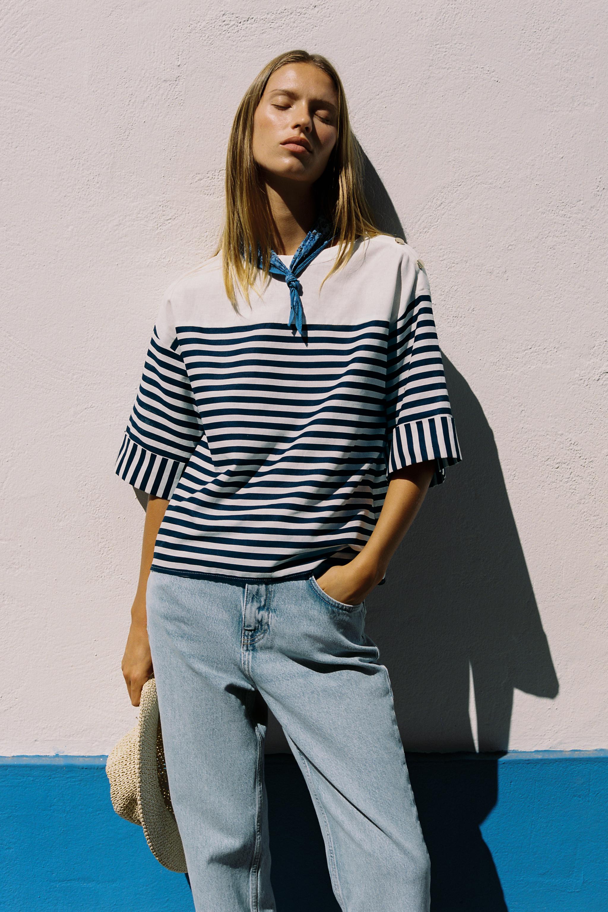 STRIPED LINEN SHIRT
