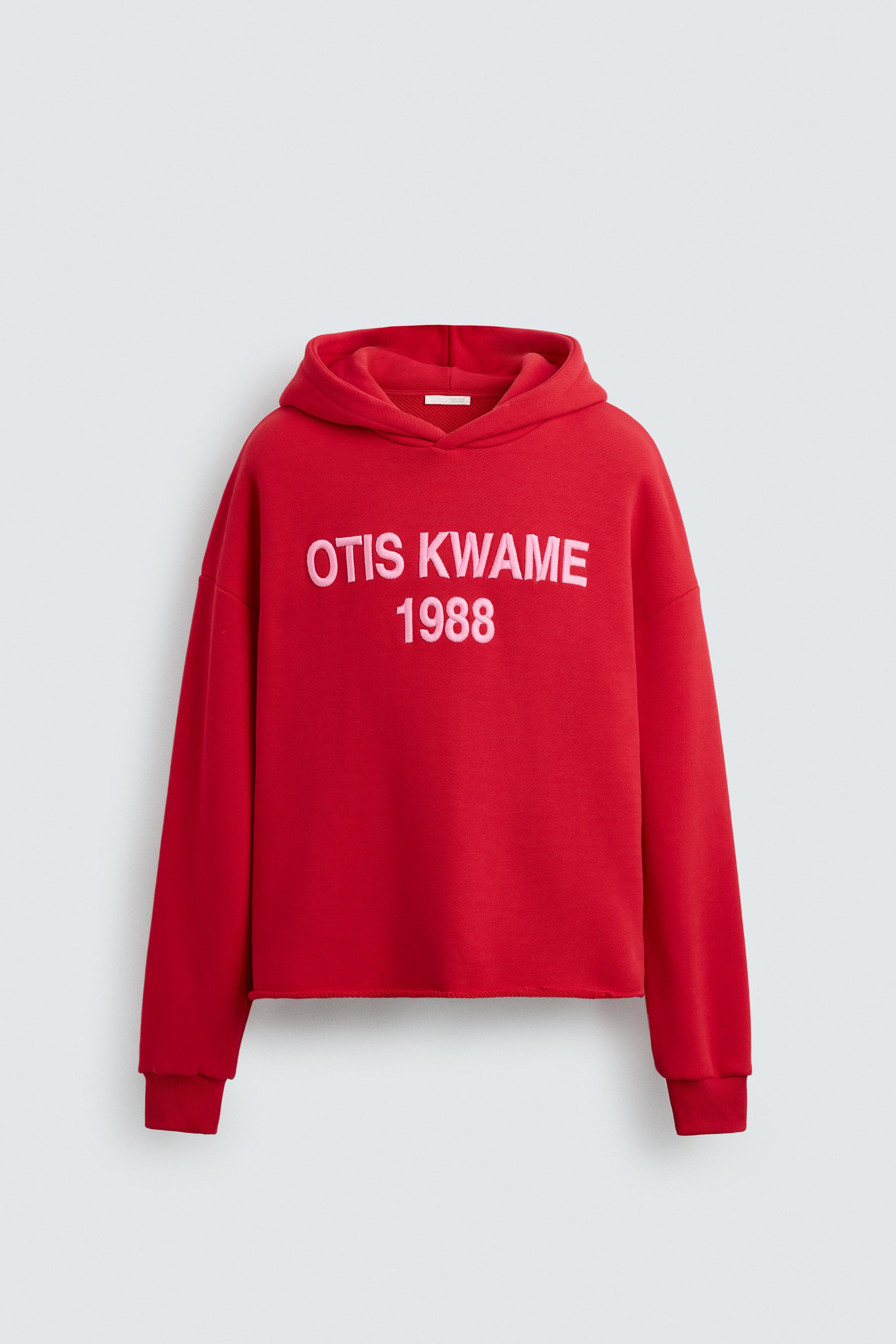 EMBROIDERED HOODIE SWEATSHIRT © OTIS KWAME KYE QUAICOE